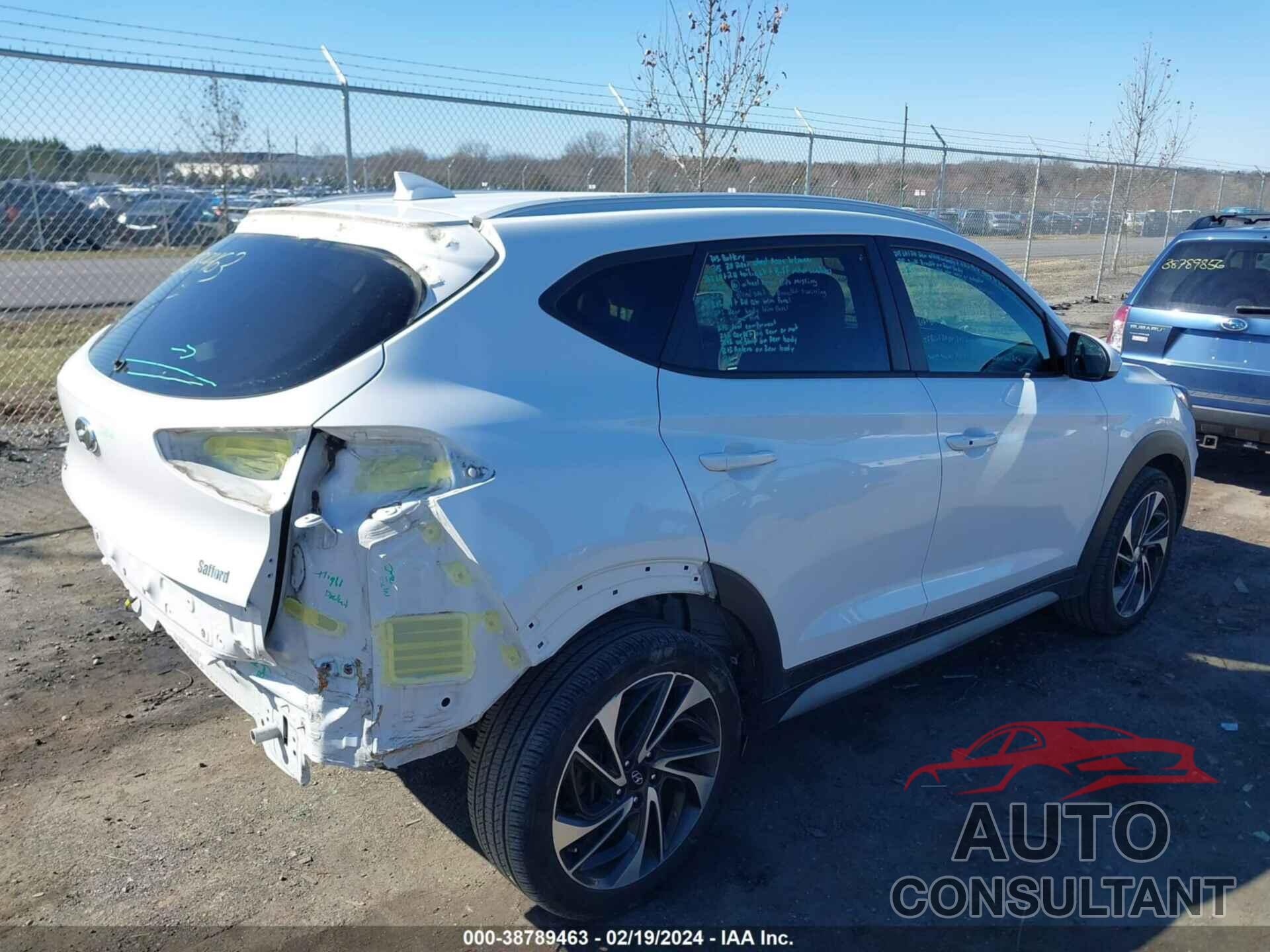 HYUNDAI TUCSON 2019 - KM8J33AL8KU016864