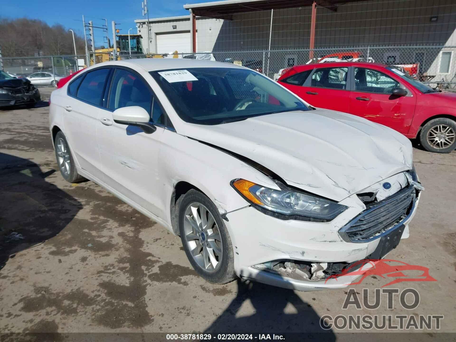 FORD FUSION 2017 - 3FA6P0H7XHR169791