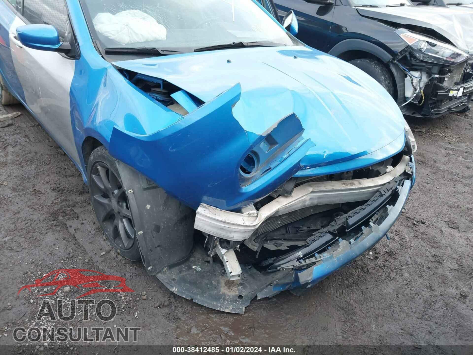DODGE DART 2015 - 1C3CDFBB0FD345313