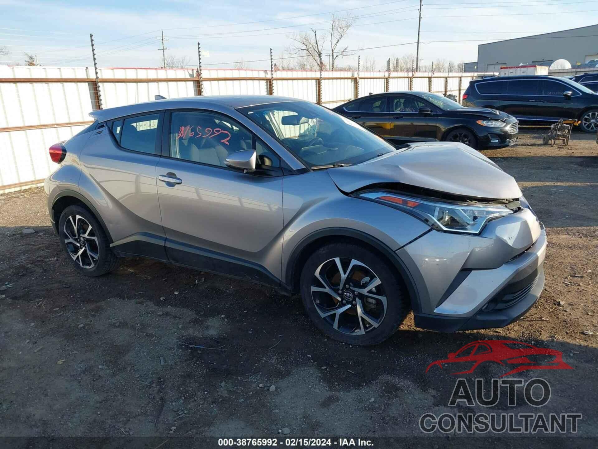 TOYOTA C-HR 2018 - NMTKHMBX9JR039525