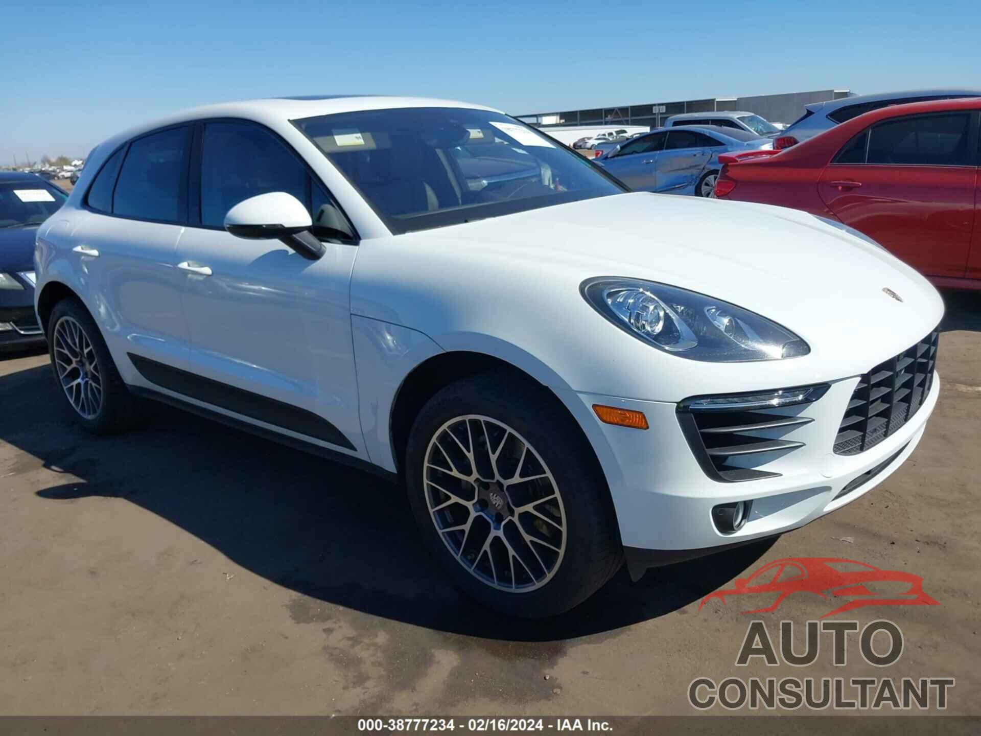 PORSCHE MACAN 2016 - WP1AB2A53GLB49739