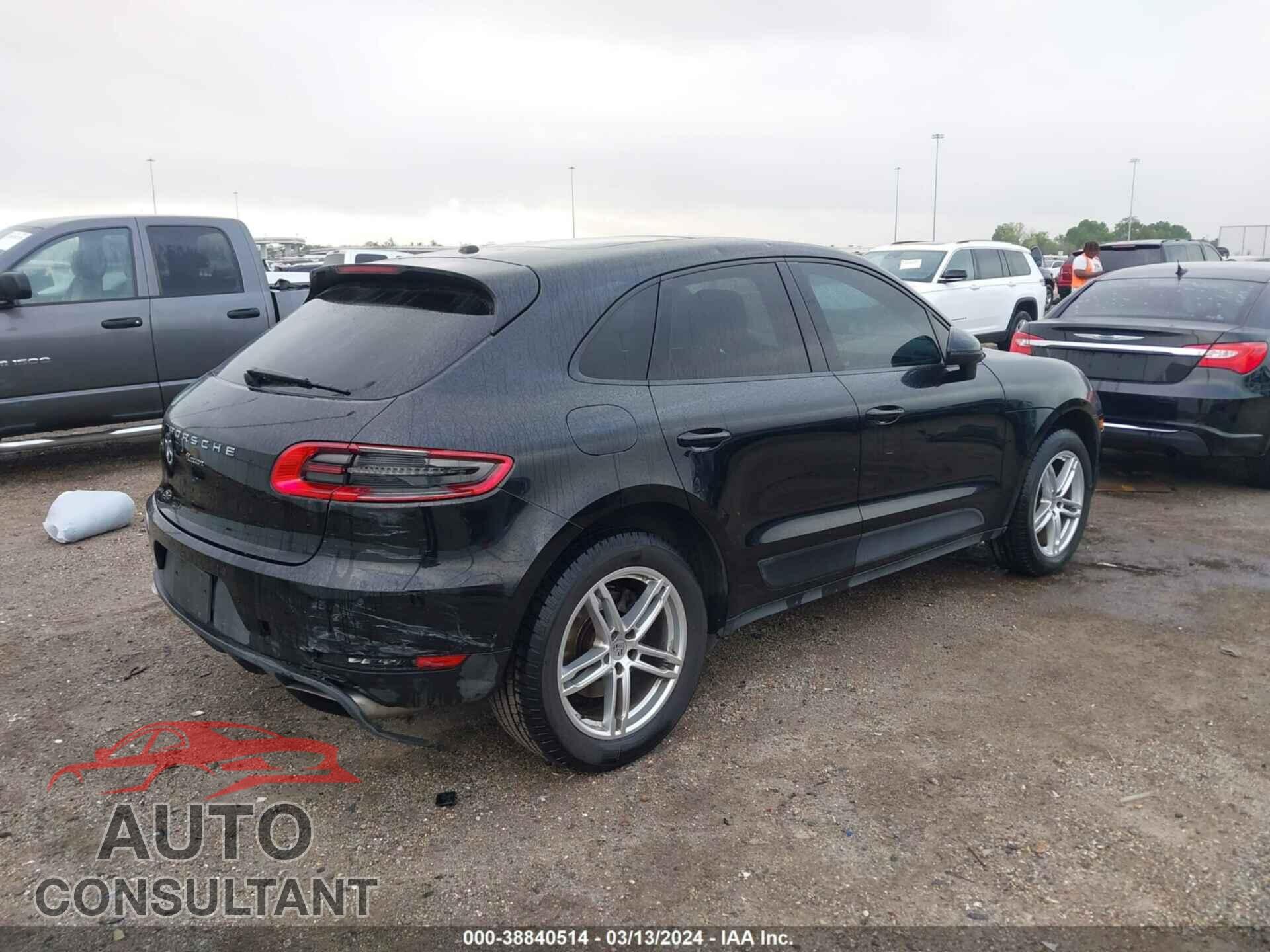 PORSCHE MACAN 2018 - WP1AA2A55JLB04909