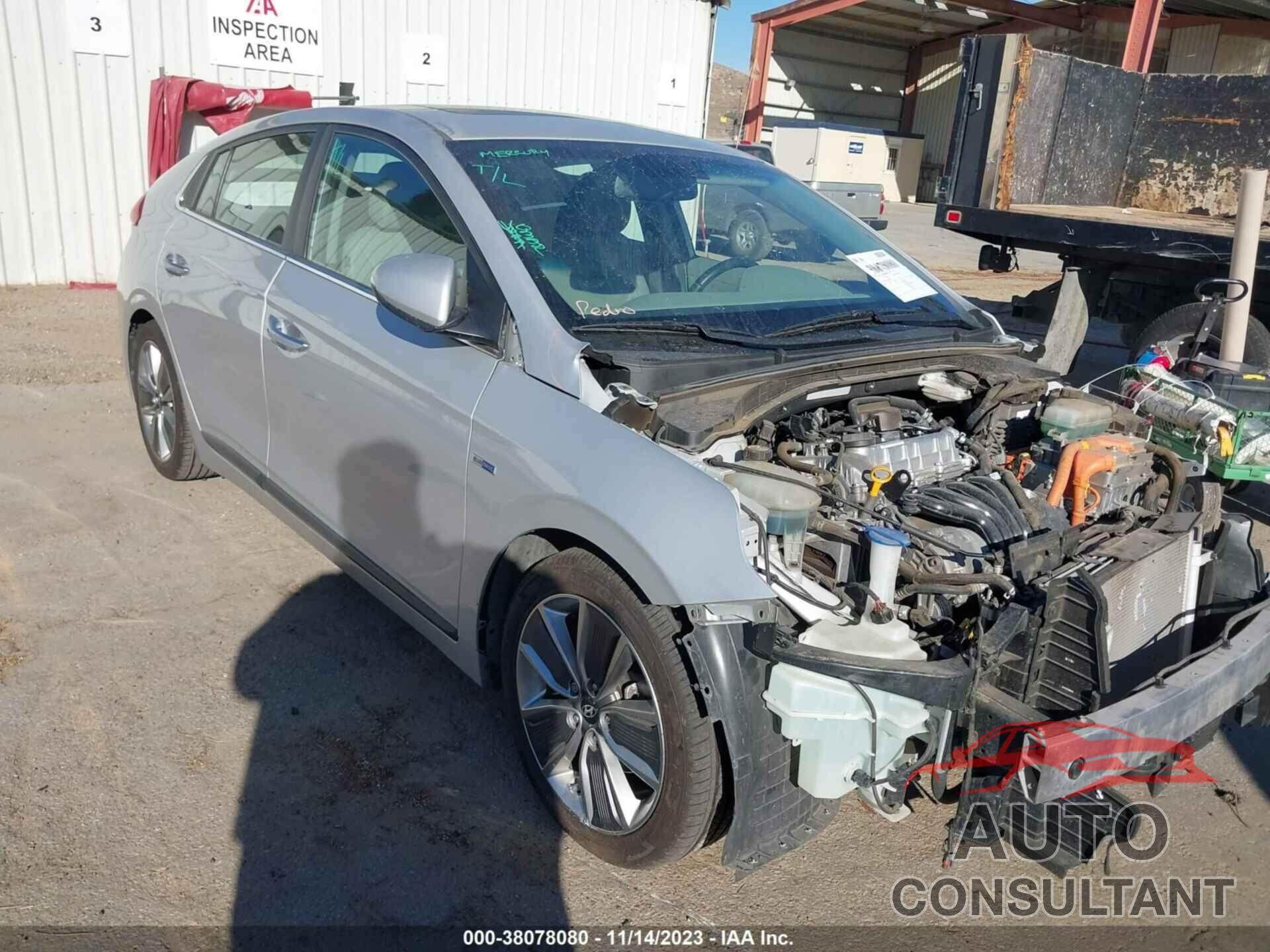 HYUNDAI IONIQ HYBRID 2018 - KMHC85LC0JU063775