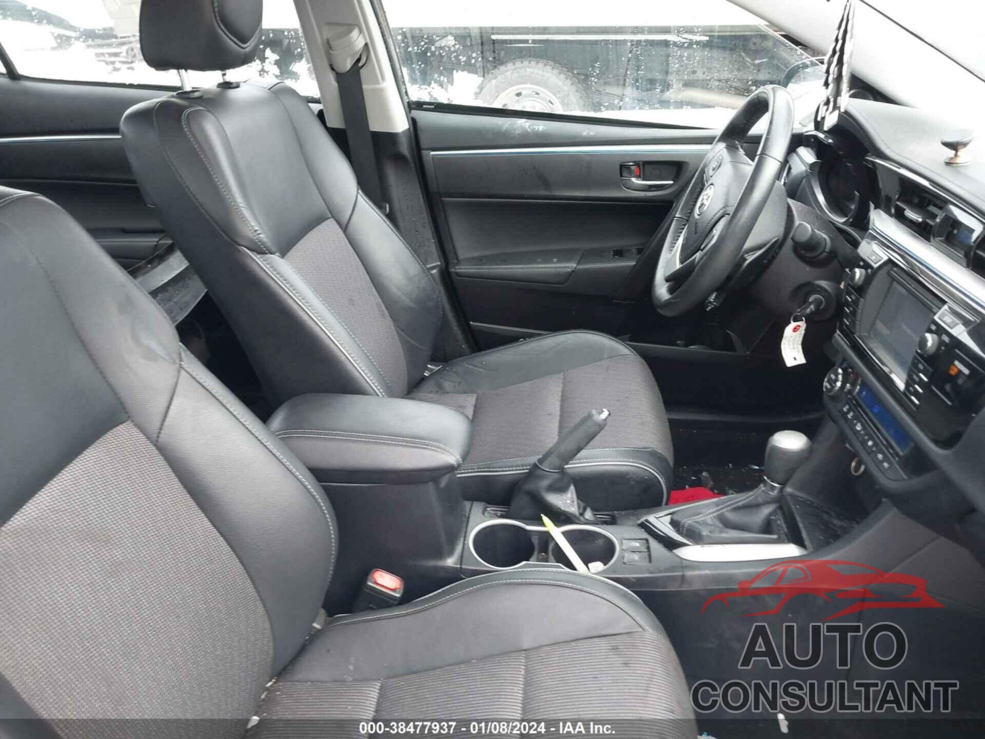 TOYOTA COROLLA 2016 - 2T1BURHEXGC698957