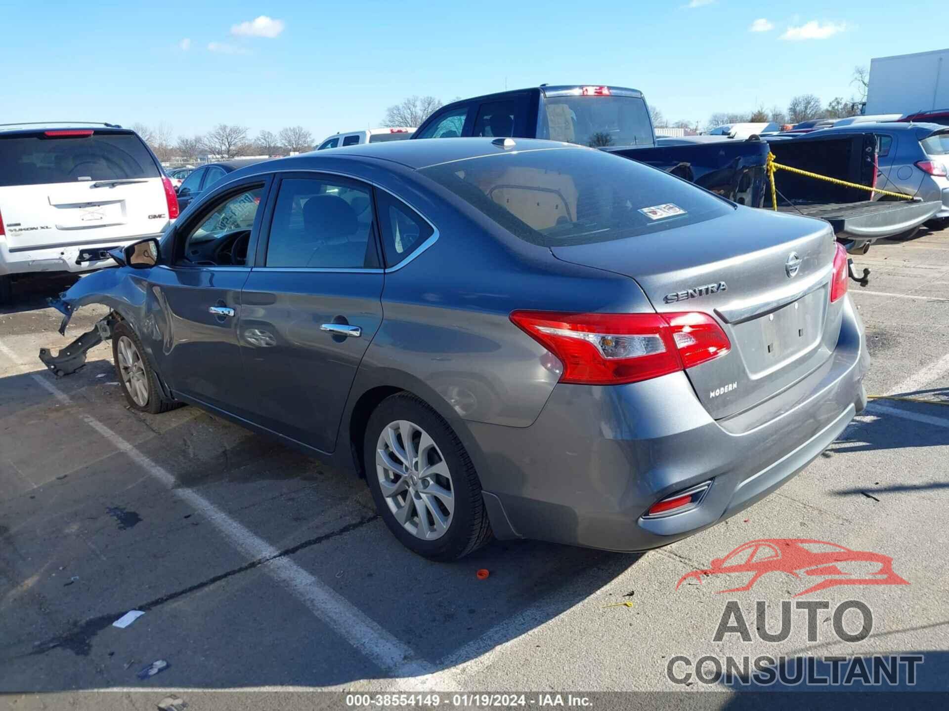 NISSAN SENTRA 2018 - 3N1AB7AP8JY211296