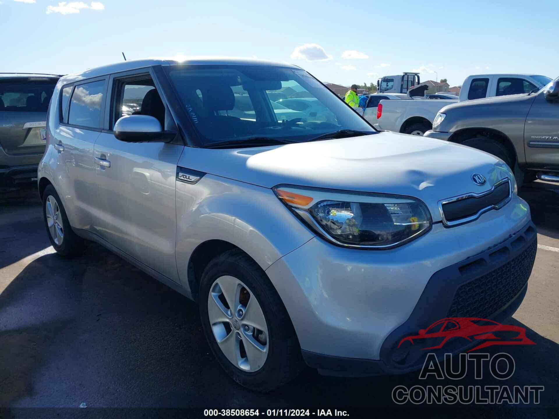 KIA SOUL 2016 - KNDJN2A27G7844622