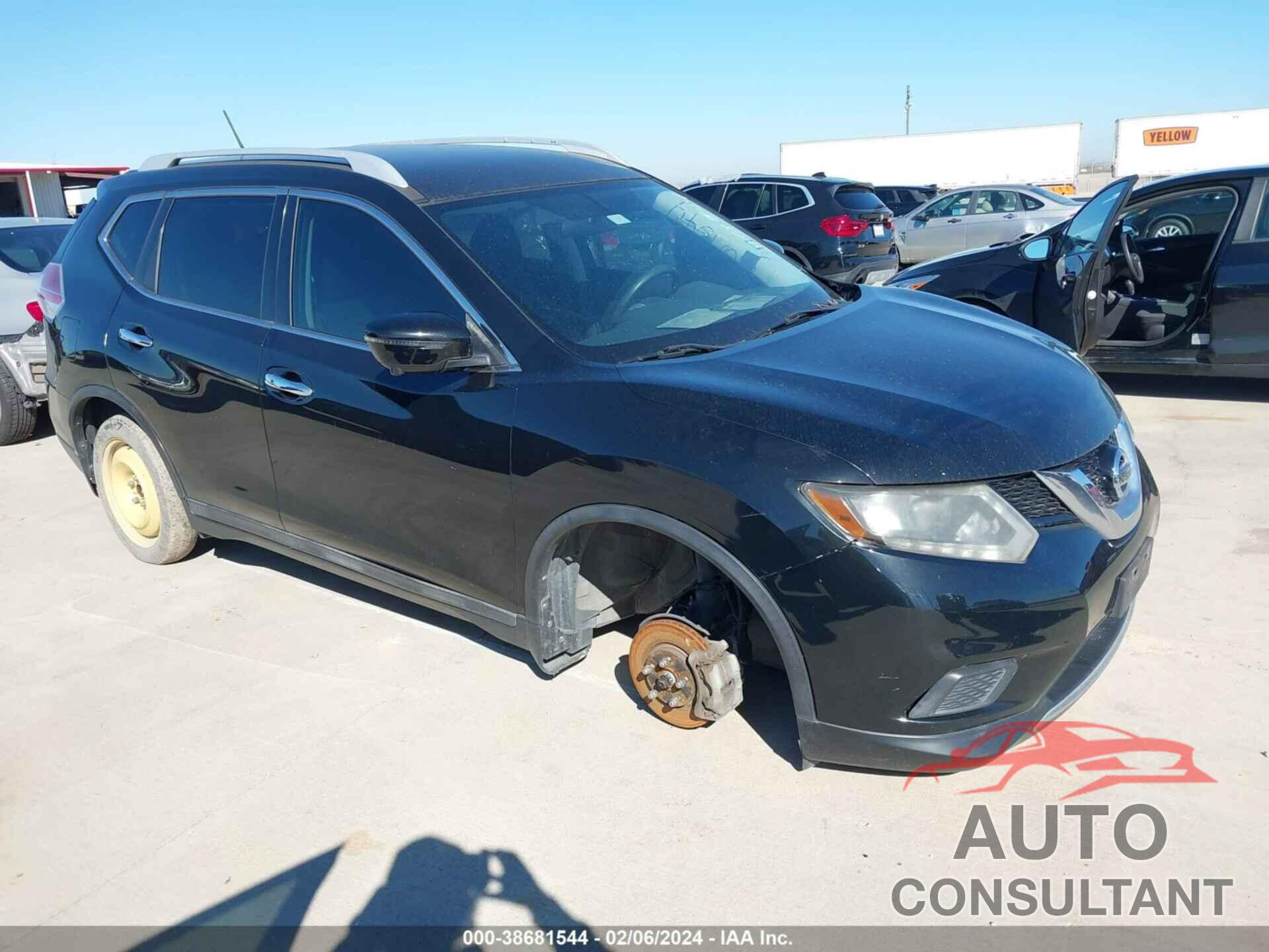 NISSAN ROGUE 2016 - 5N1AT2MT0GC808526