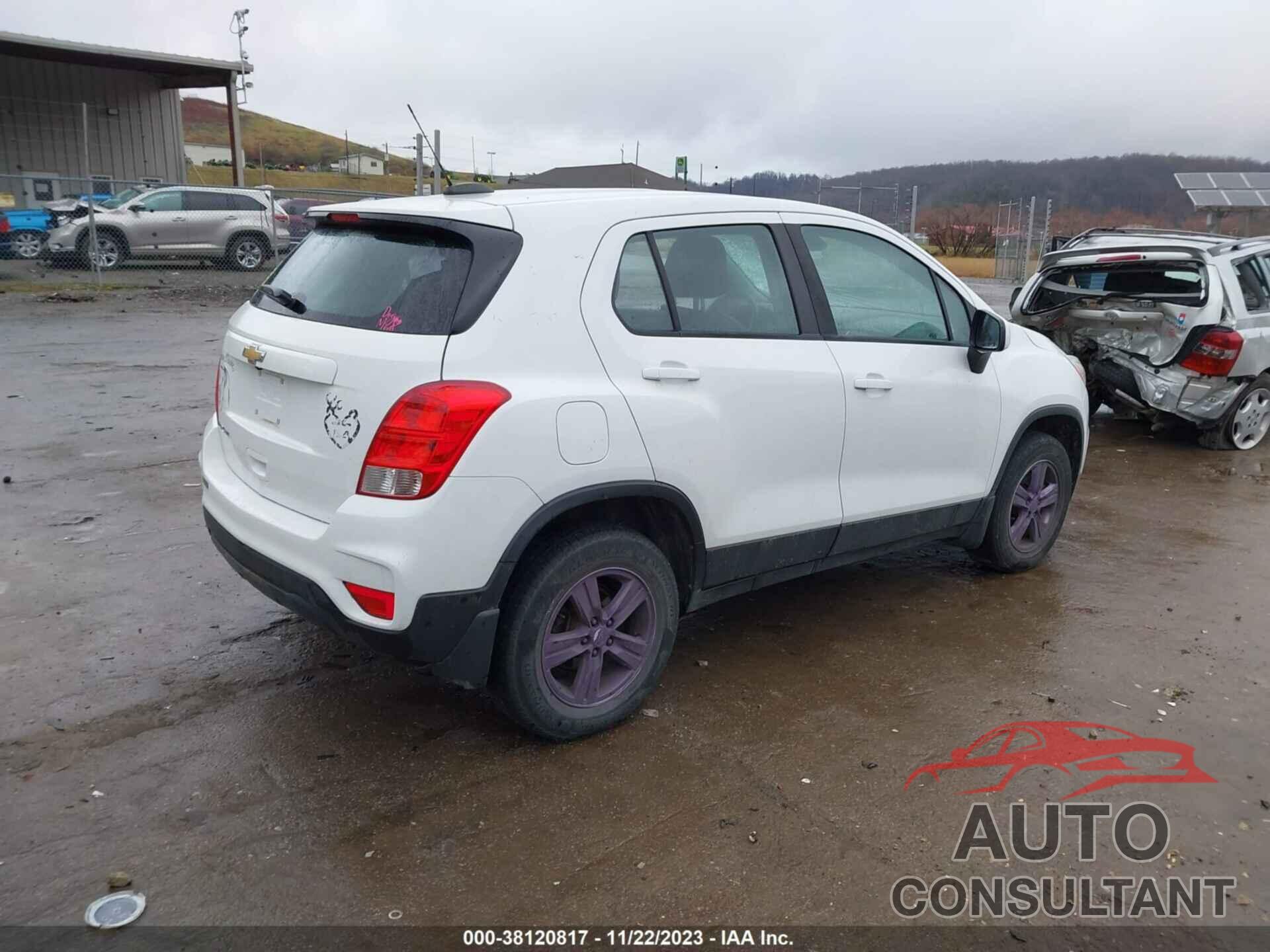 CHEVROLET TRAX 2017 - KL7CJNSB0HB077132