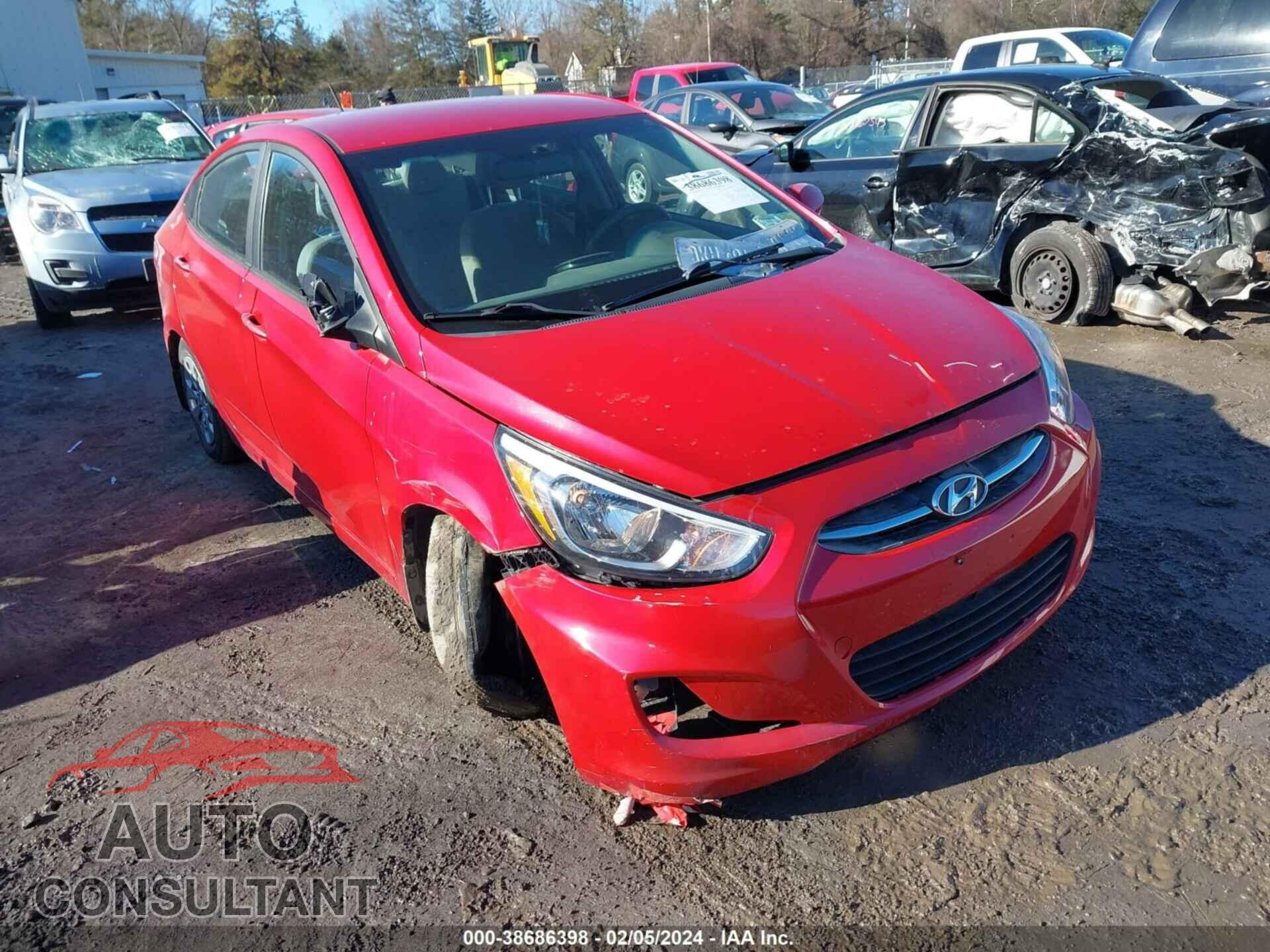 HYUNDAI ACCENT 2016 - KMHCT4AE6GU164194