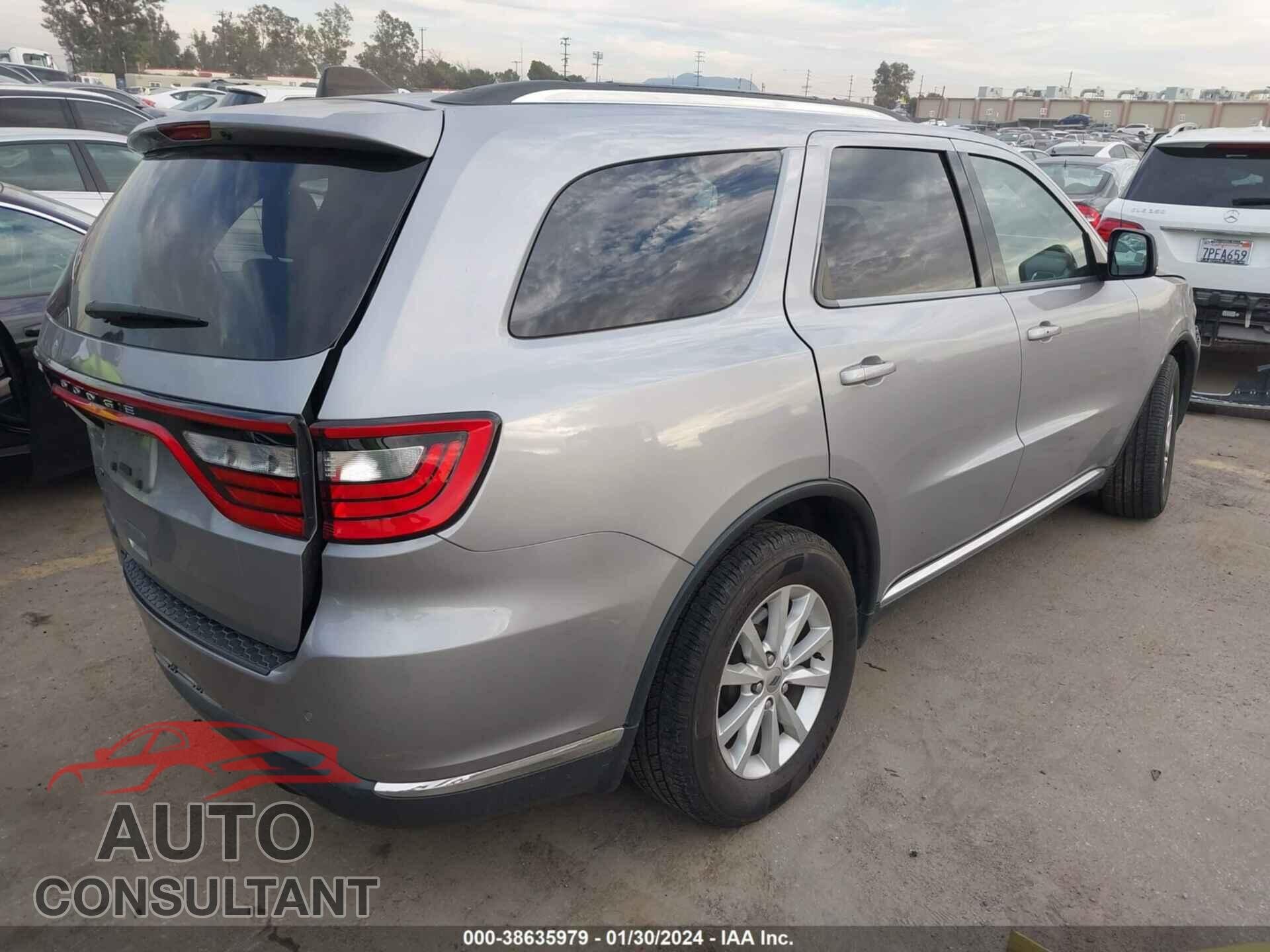 DODGE DURANGO 2019 - 1C4RDHAG3KC779725