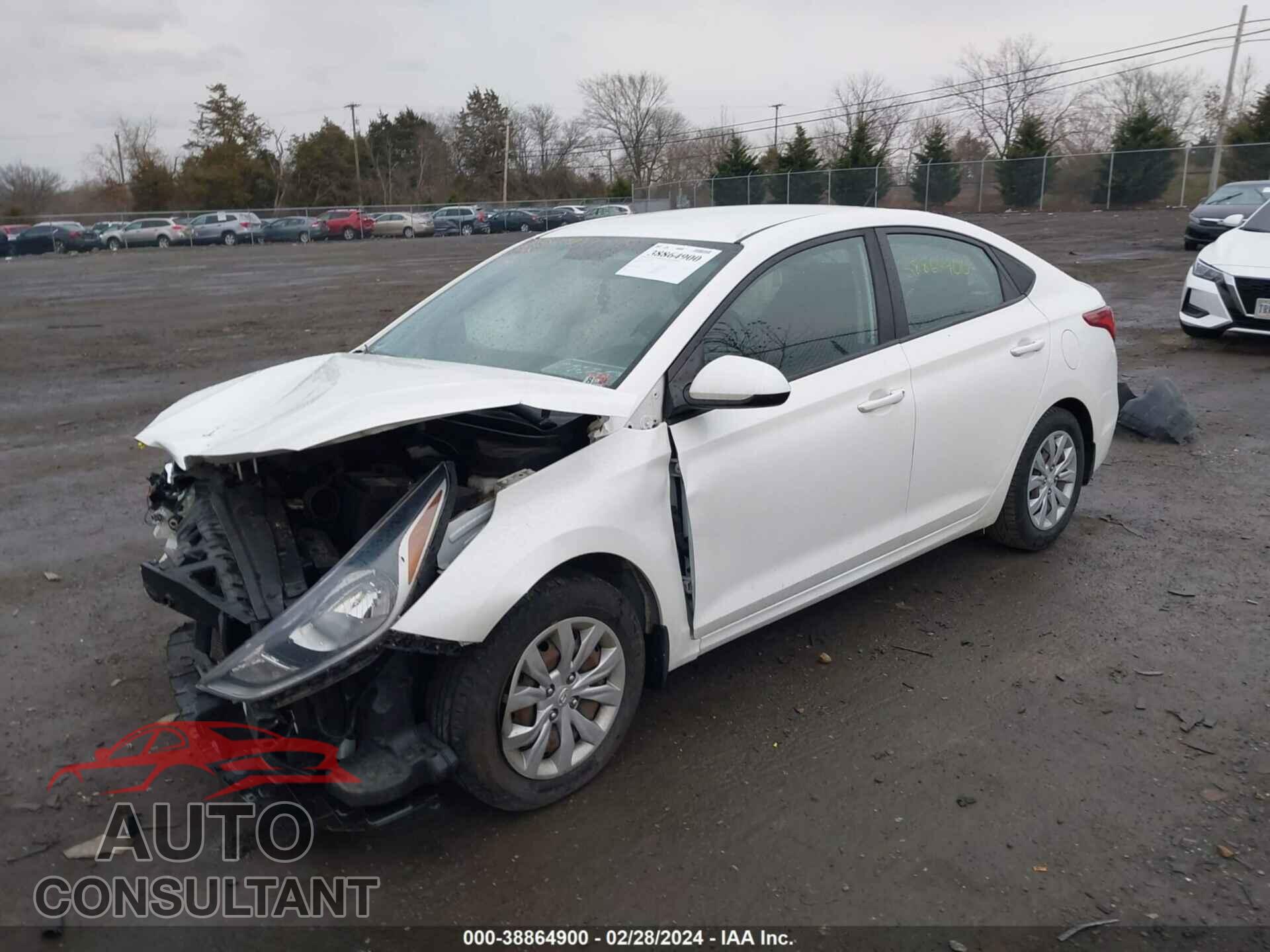 HYUNDAI ACCENT 2018 - 3KPC24A32JE026261