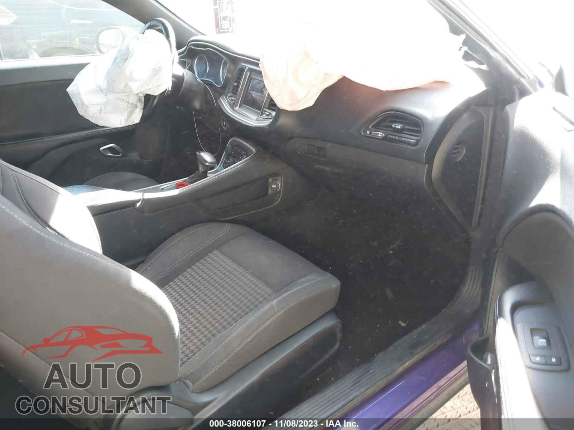 DODGE CHALLENGER 2019 - 2C3CDZAG3KH652115