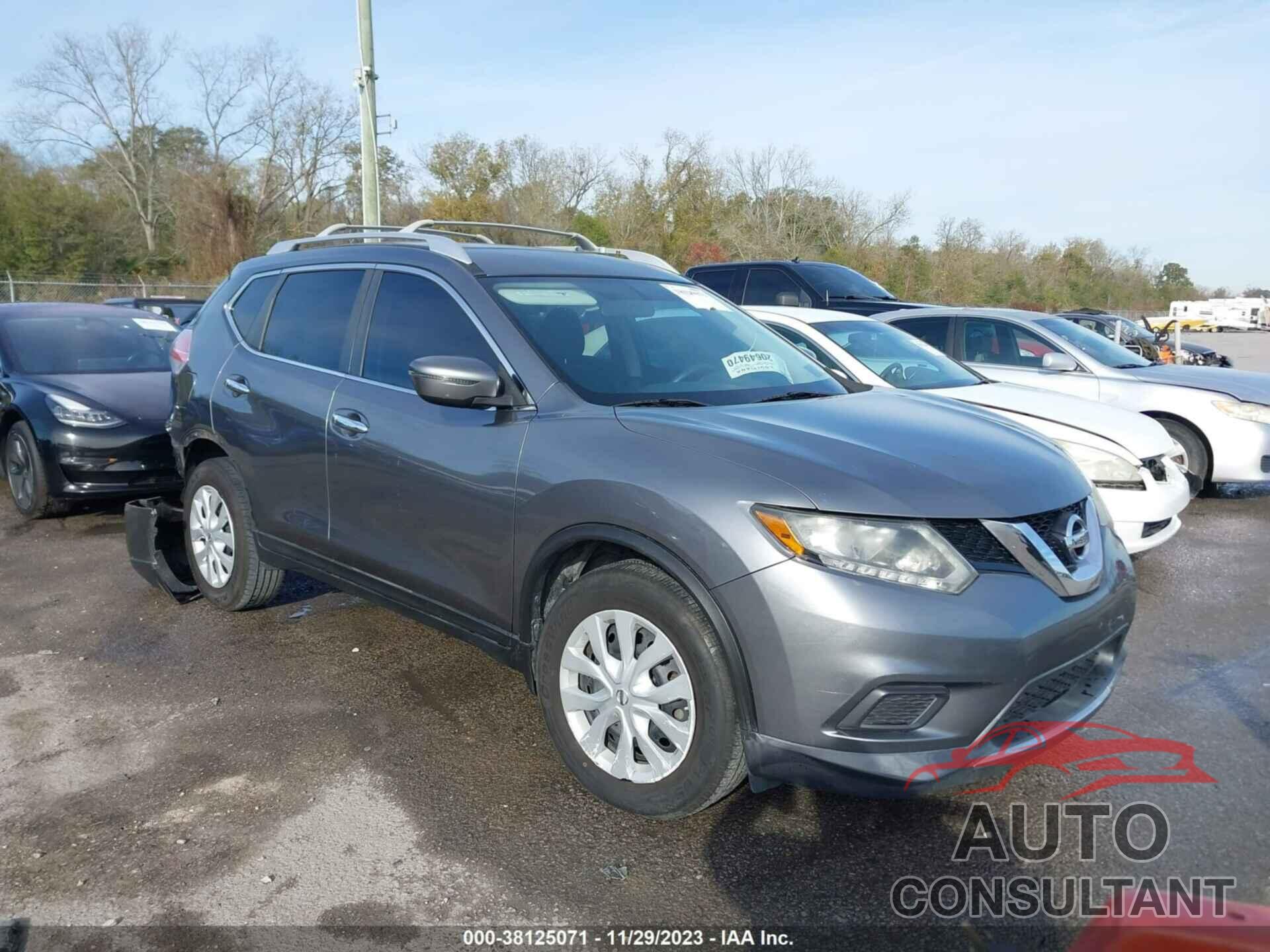 NISSAN ROGUE 2016 - KNMAT2MT9GP650636