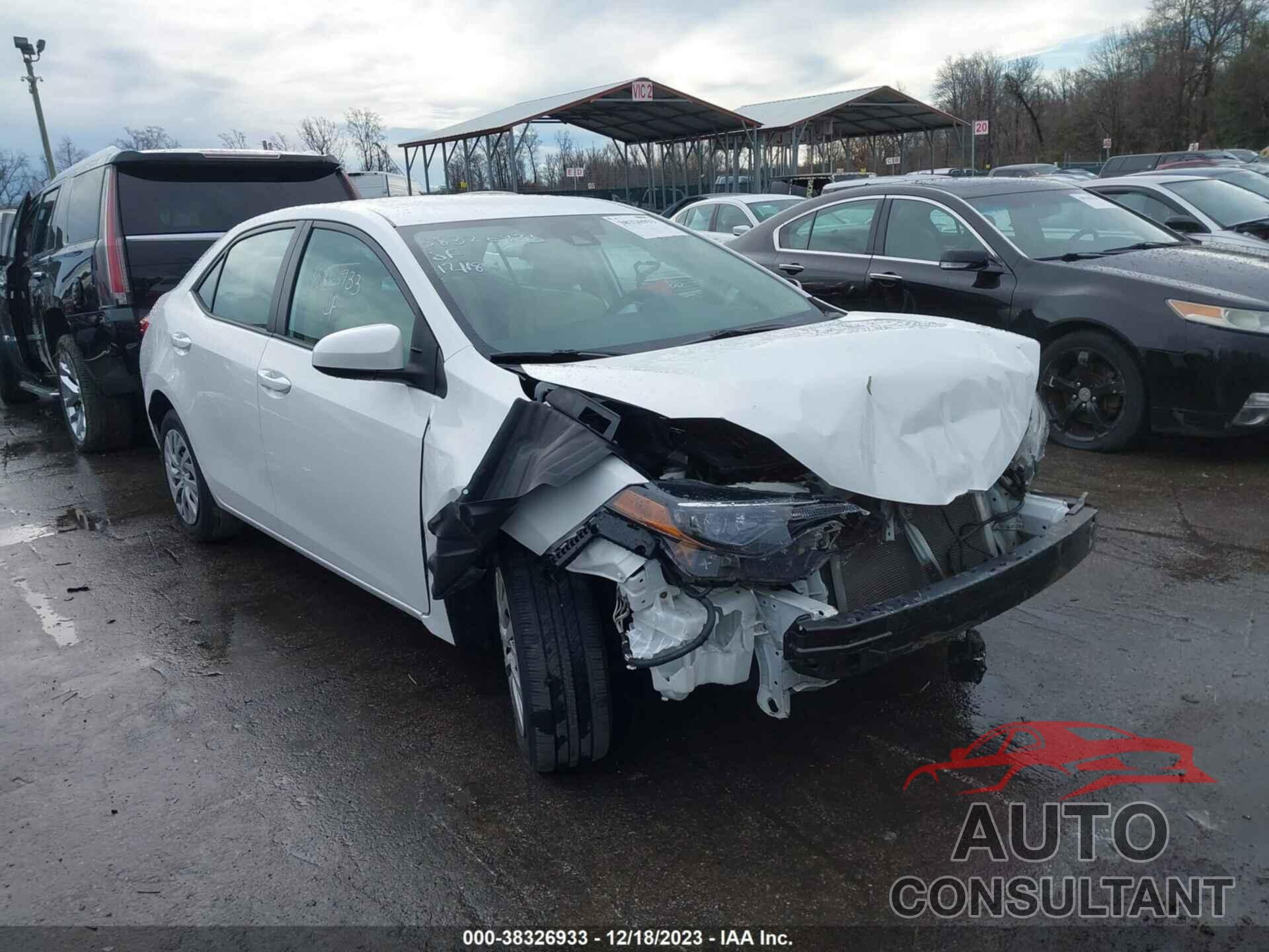 TOYOTA COROLLA 2018 - 2T1BURHE4JC058931