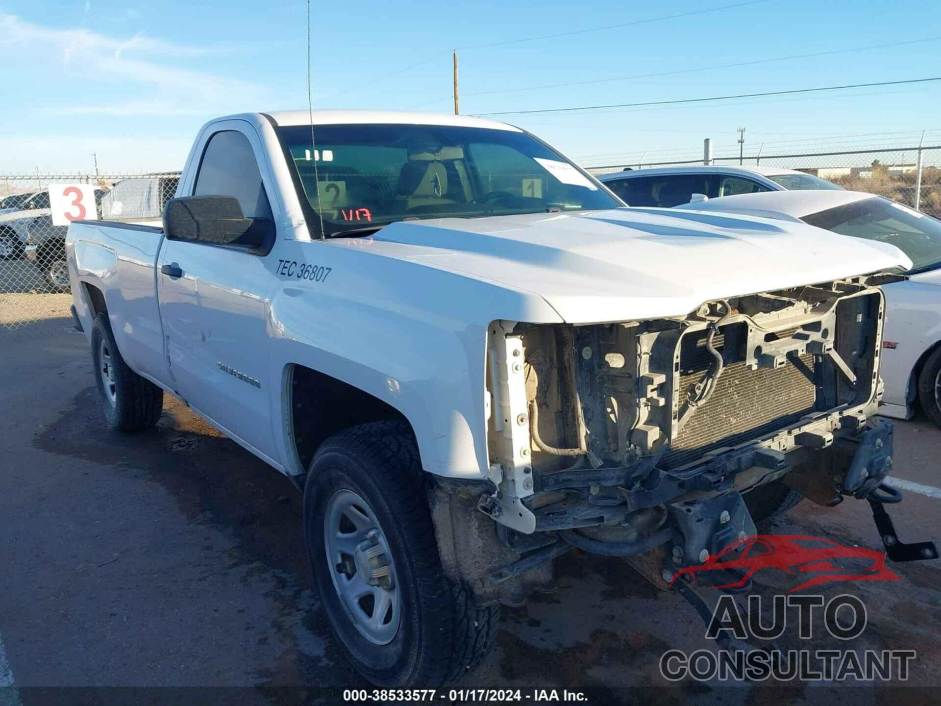 CHEVROLET SILVERADO 1500 2016 - 1GCNKNEC9GZ110440