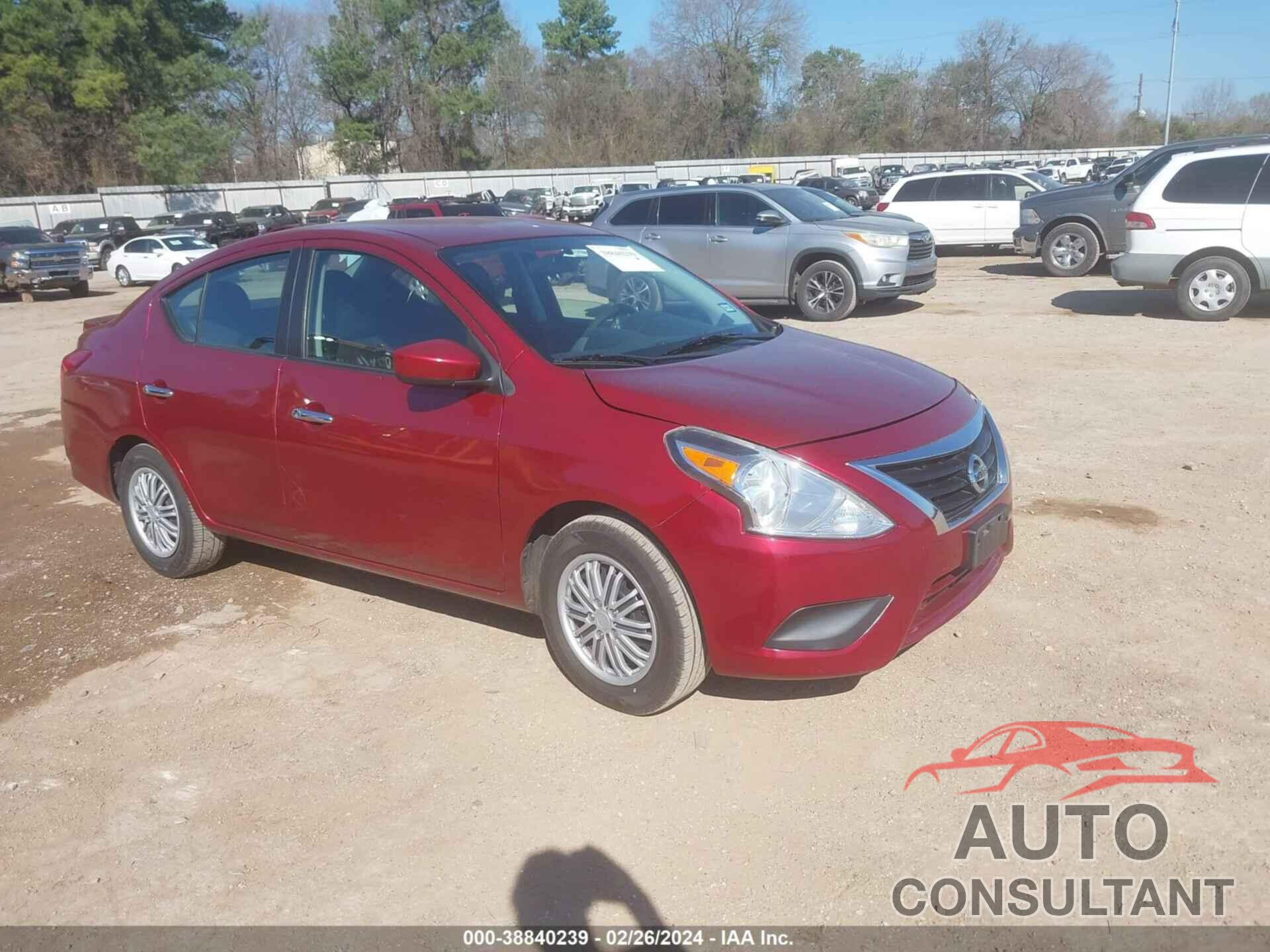 NISSAN VERSA 2016 - 3N1CN7AP0GL822106