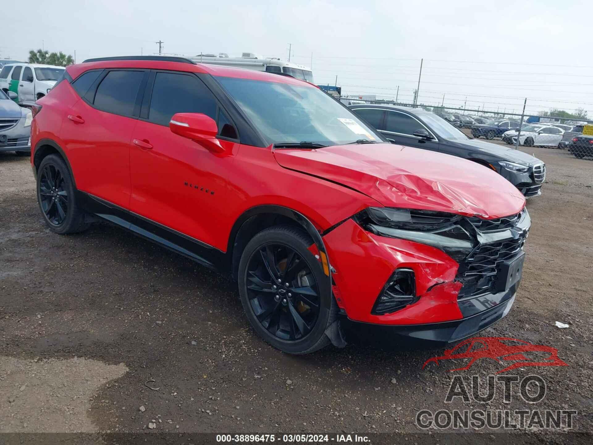 CHEVROLET BLAZER 2019 - 3GNKBERS0KS659428