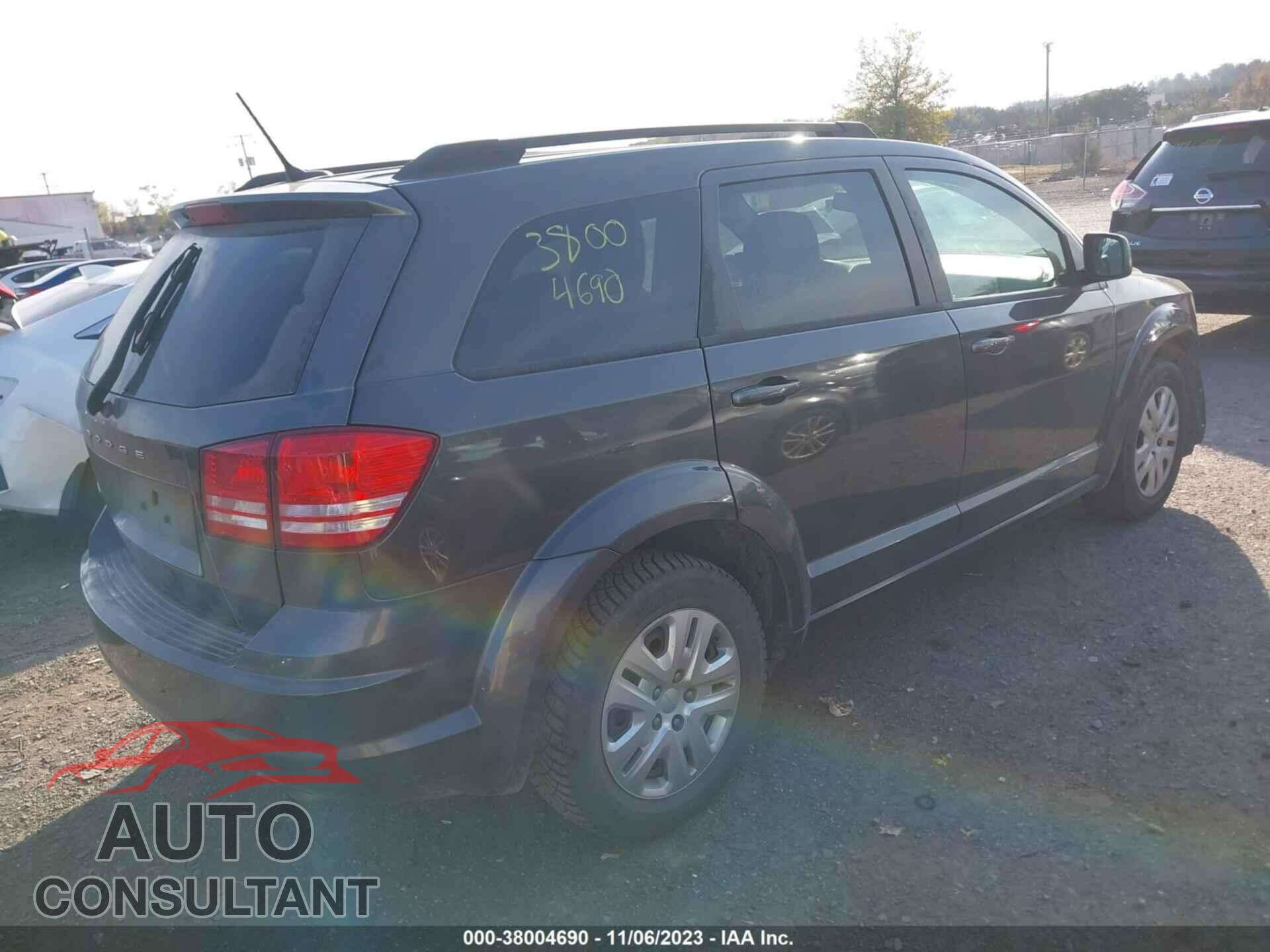 DODGE JOURNEY 2016 - 3C4PDCAB4GT178379