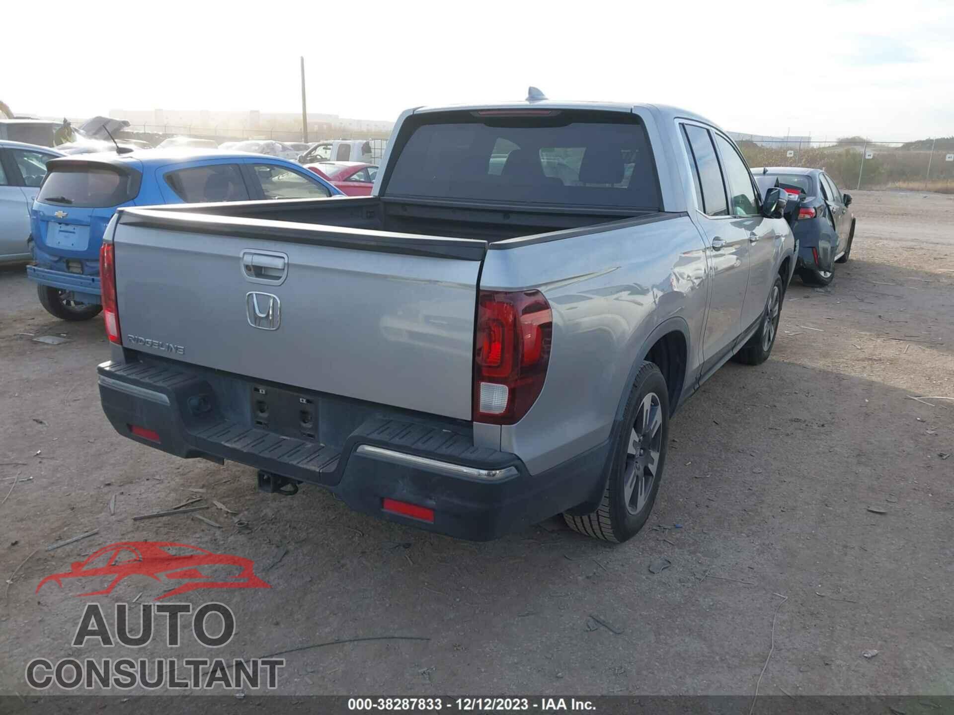 HONDA RIDGELINE 2017 - 5FPYK2F62HB009792