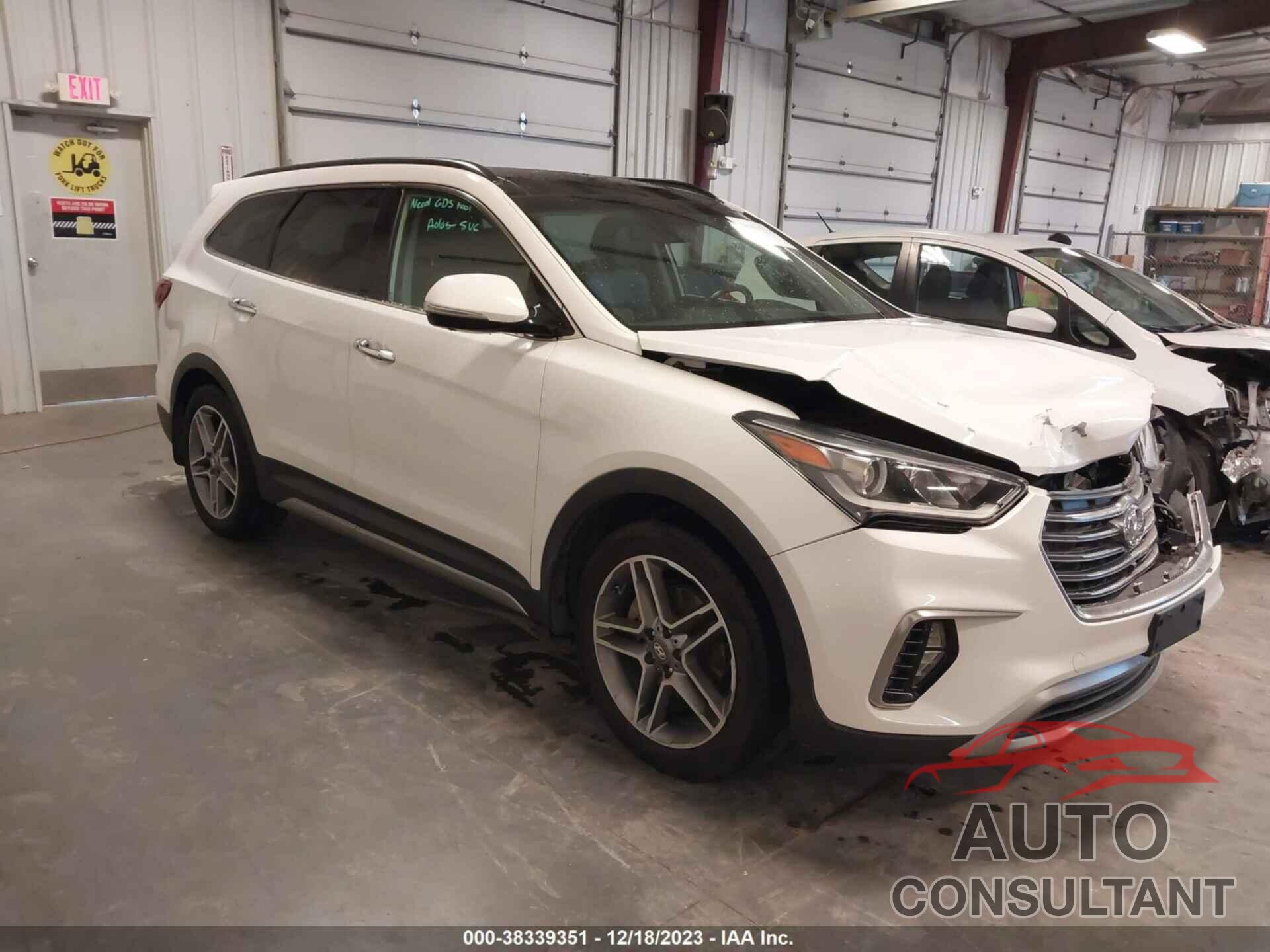 HYUNDAI SANTA FE 2017 - KM8SRDHF3HU214317