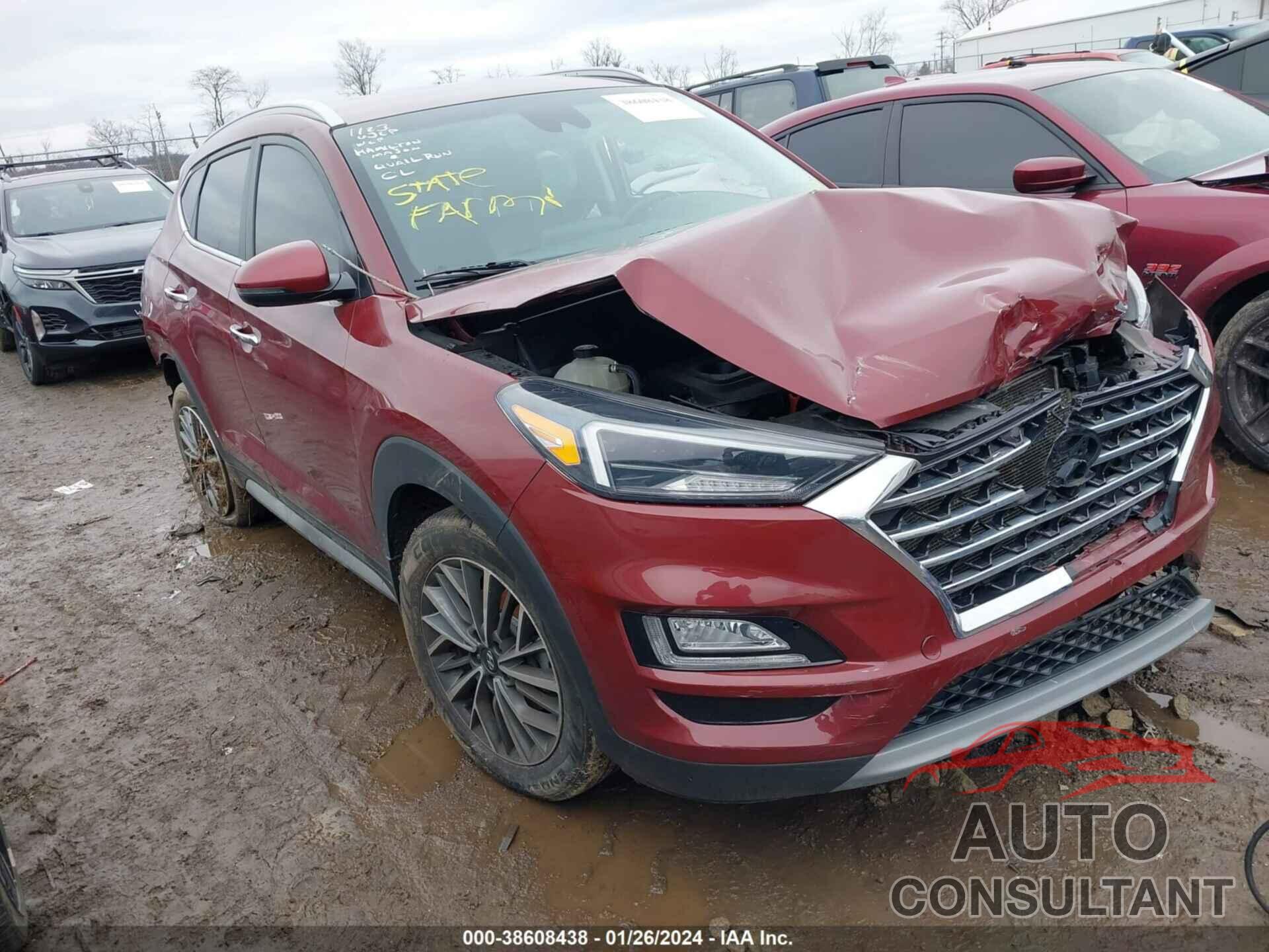 HYUNDAI TUCSON 2019 - KM8J33AL3KU987206