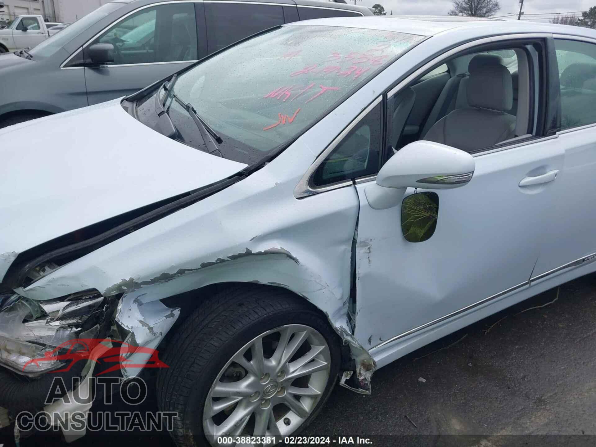 LEXUS HS 2010 - JTHBB1BA1A2033558