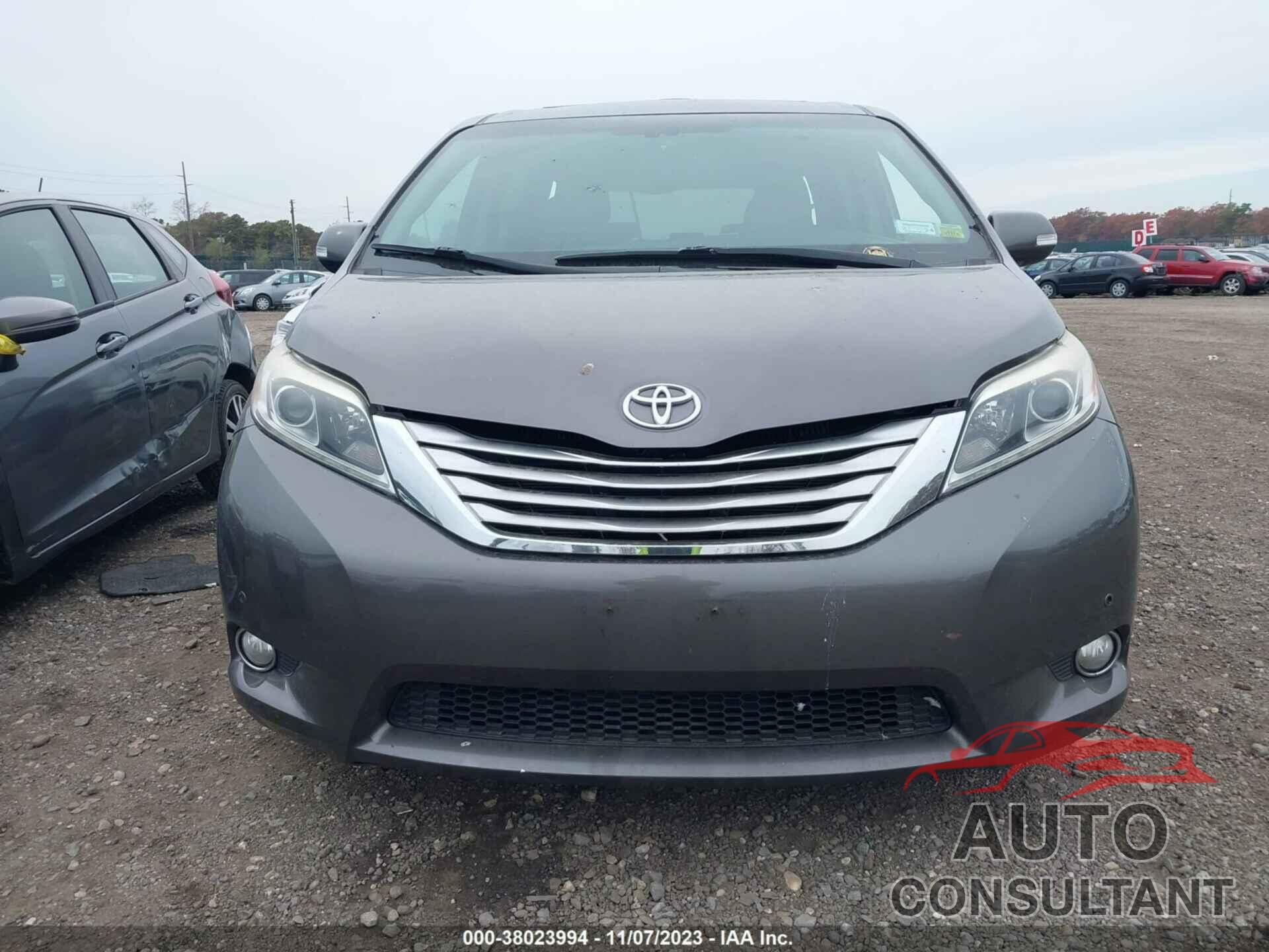 TOYOTA SIENNA 2016 - 5TDDK3DCXGS130702