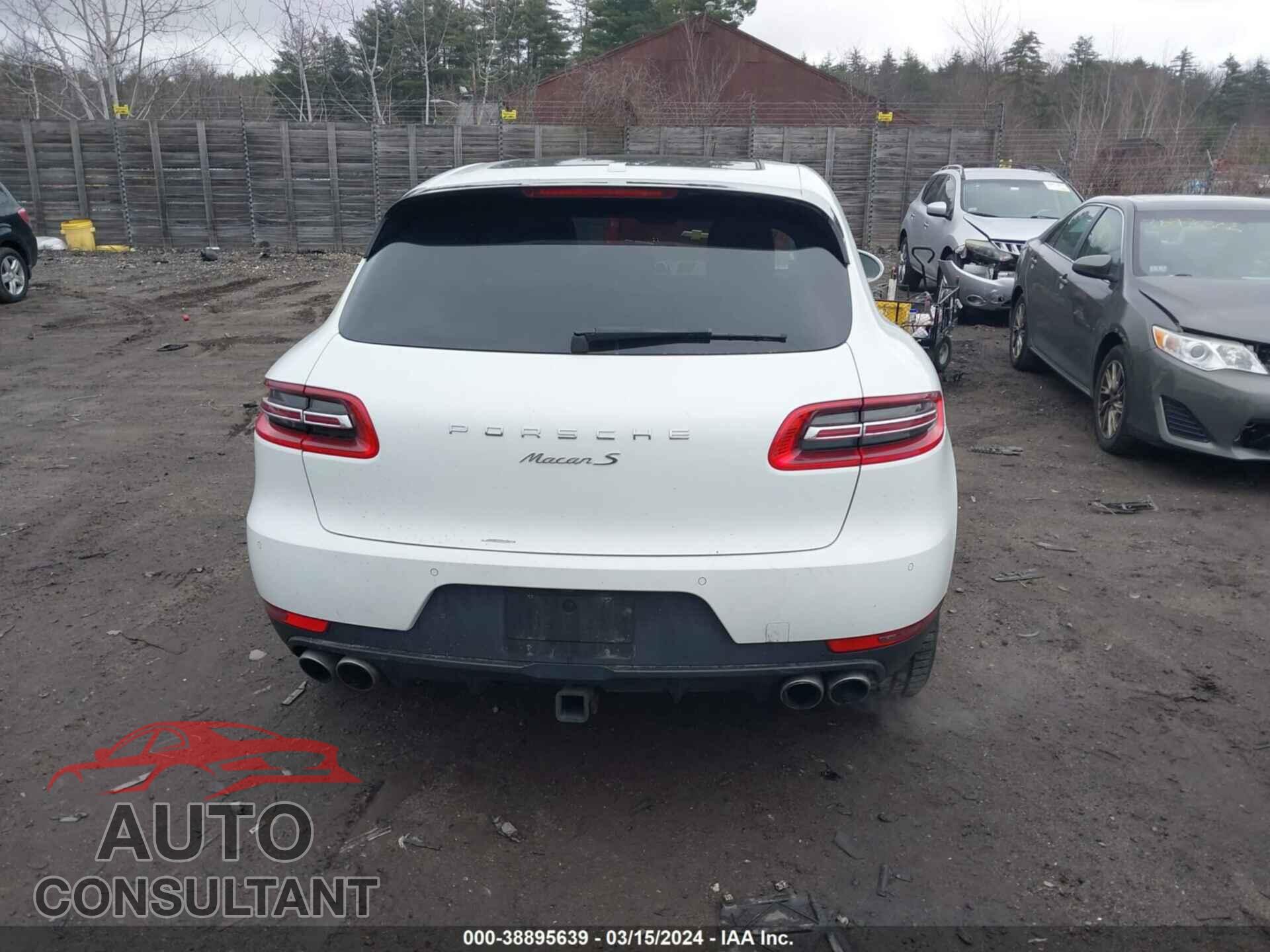 PORSCHE MACAN 2016 - WP1AB2A5XGLB47101
