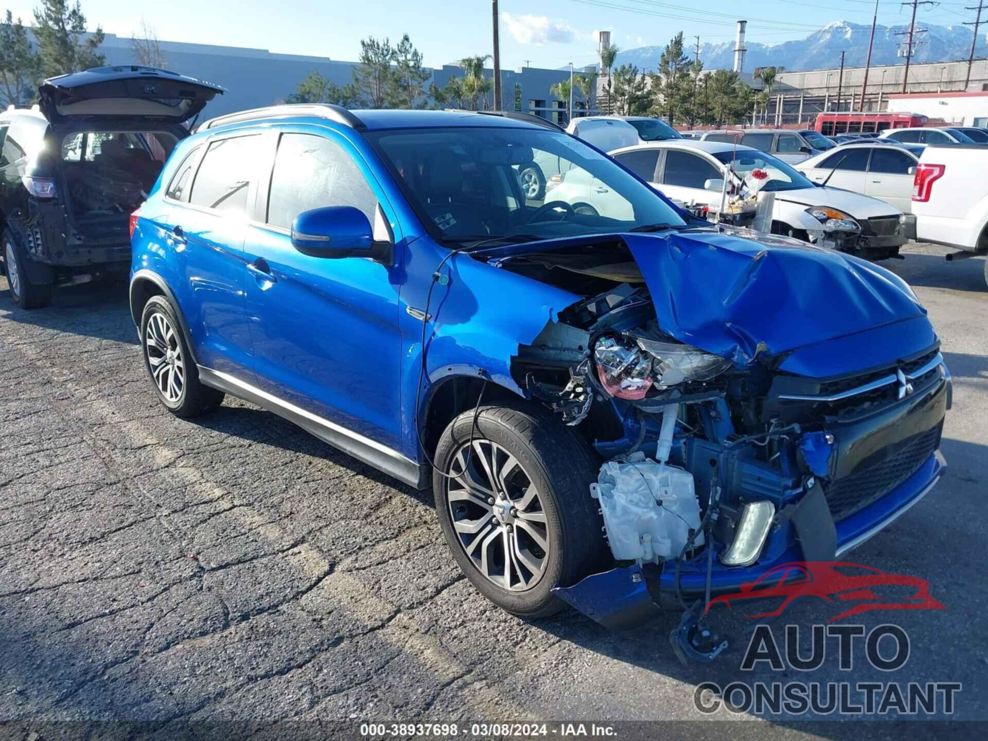 MITSUBISHI OUTLANDER SPORT 2018 - JA4AR4AW2JZ036574