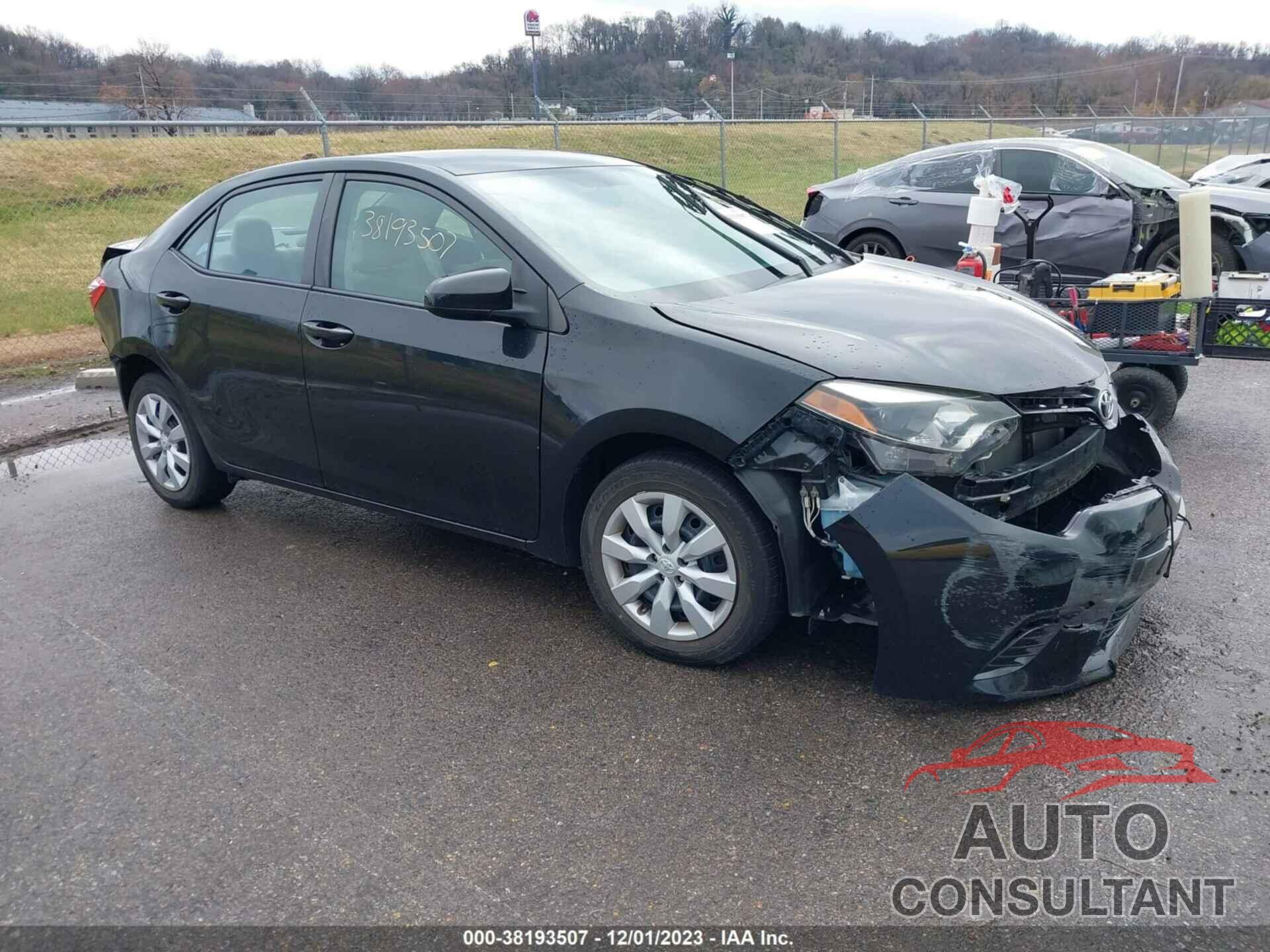 TOYOTA COROLLA 2016 - 5YFBURHE0GP502377