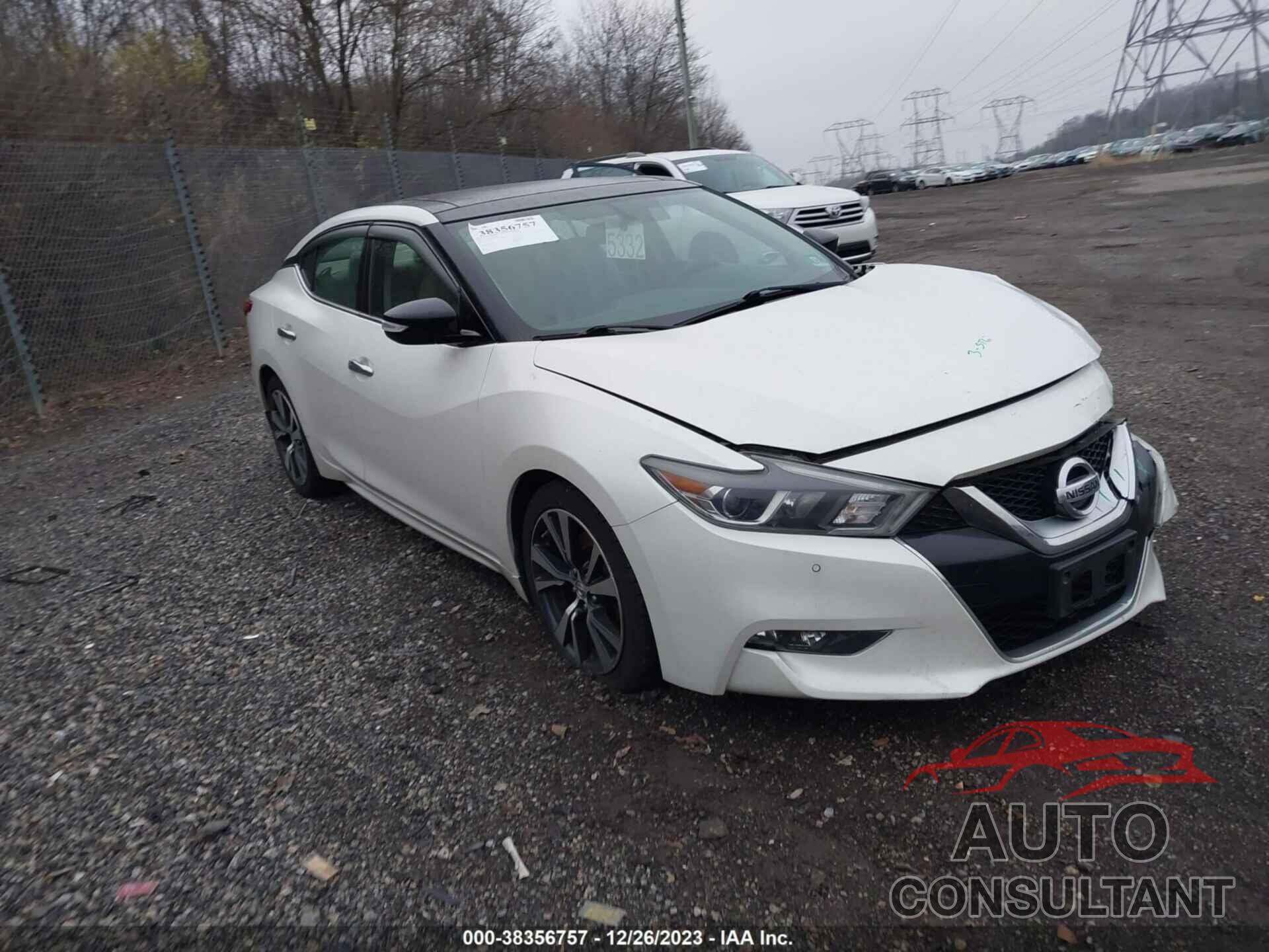 NISSAN MAXIMA 2016 - 1N4AA6AP4GC393161