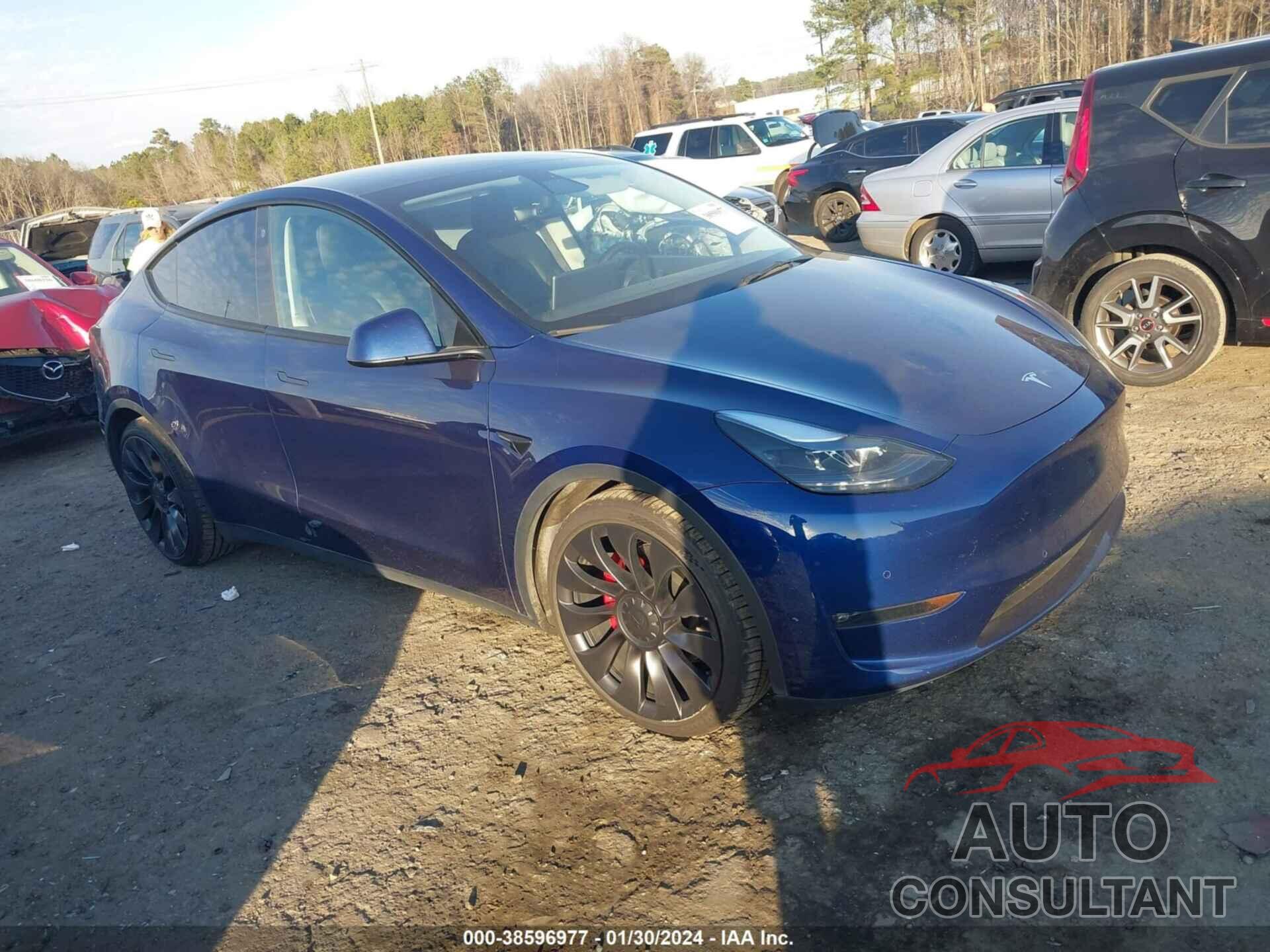 TESLA MODEL Y 2022 - 7SAYGDEF5NF379155