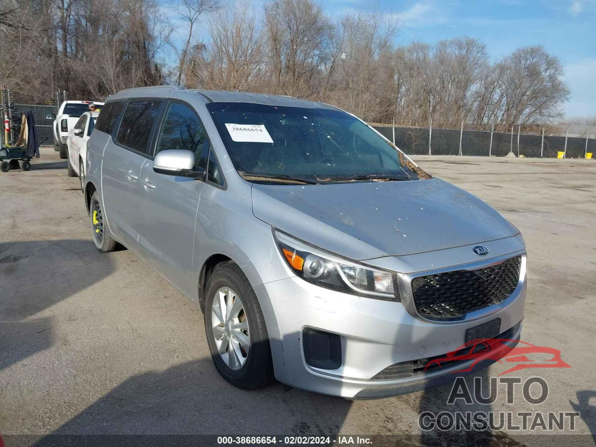 KIA SEDONA 2016 - KNDMB5C18G6198640