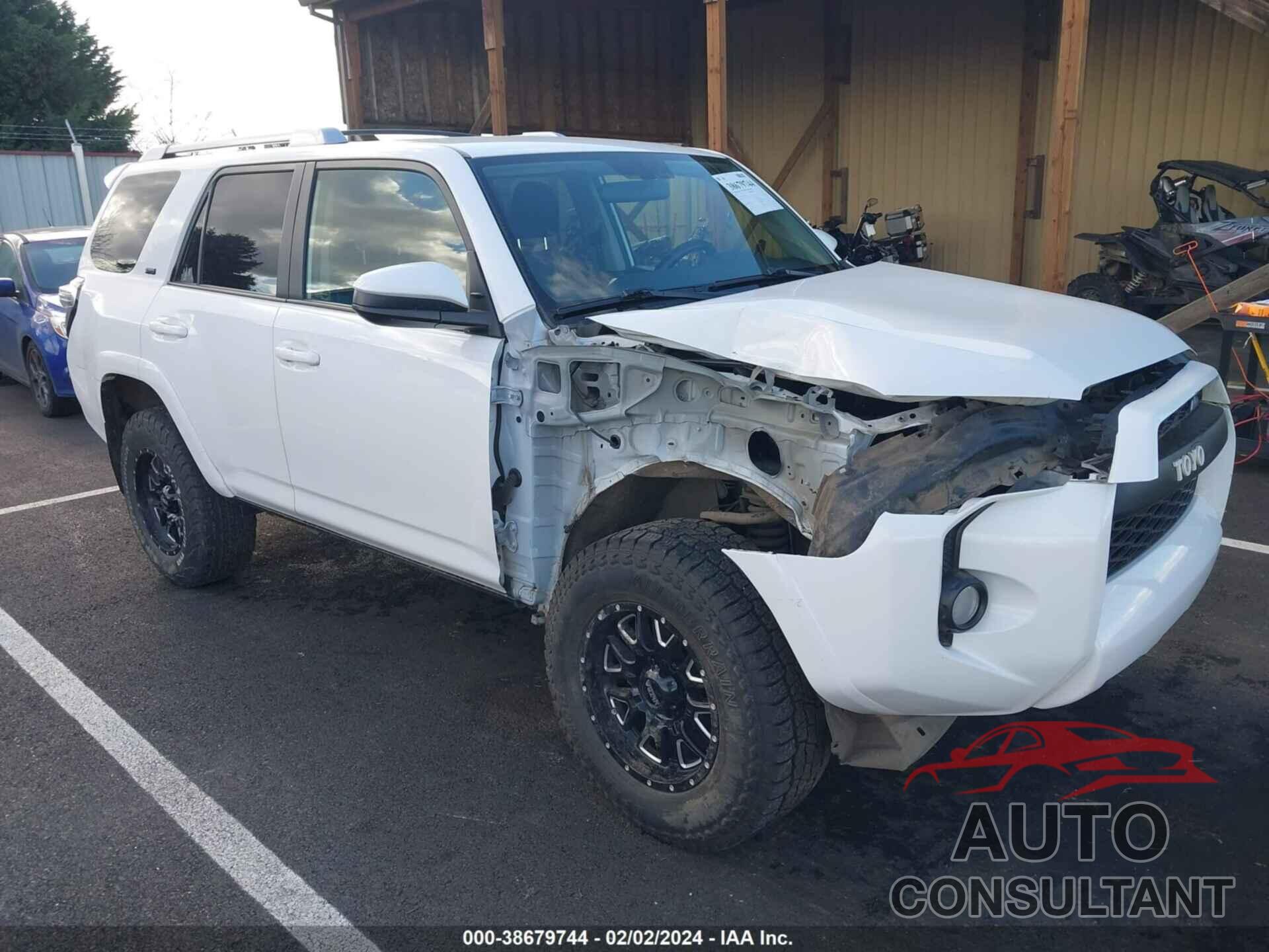 TOYOTA 4RUNNER 2017 - JTEBU5JR2H5406850