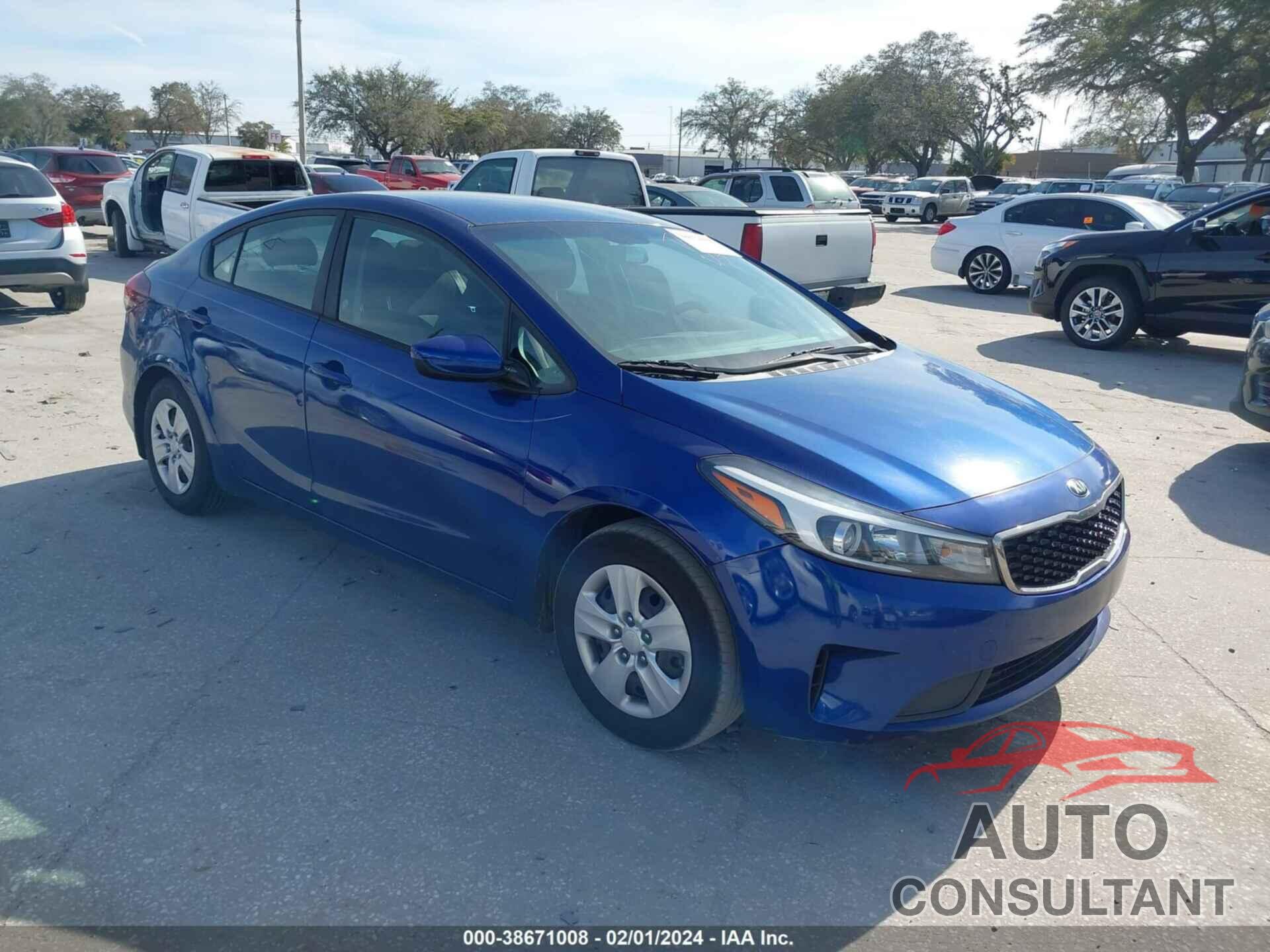 KIA FORTE 2017 - 3KPFK4A71HE134705