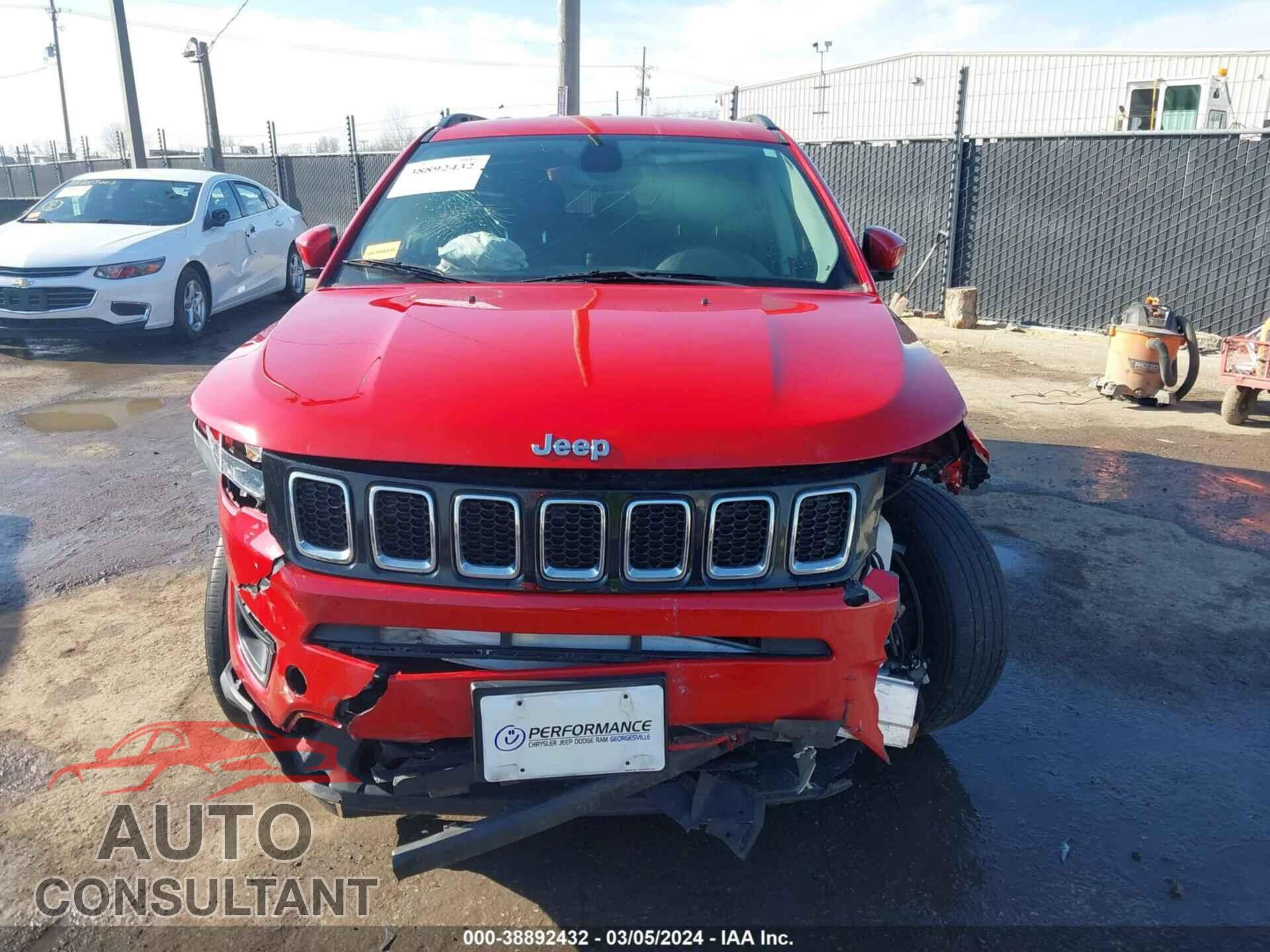 JEEP COMPASS 2019 - 3C4NJCBB7KT715902