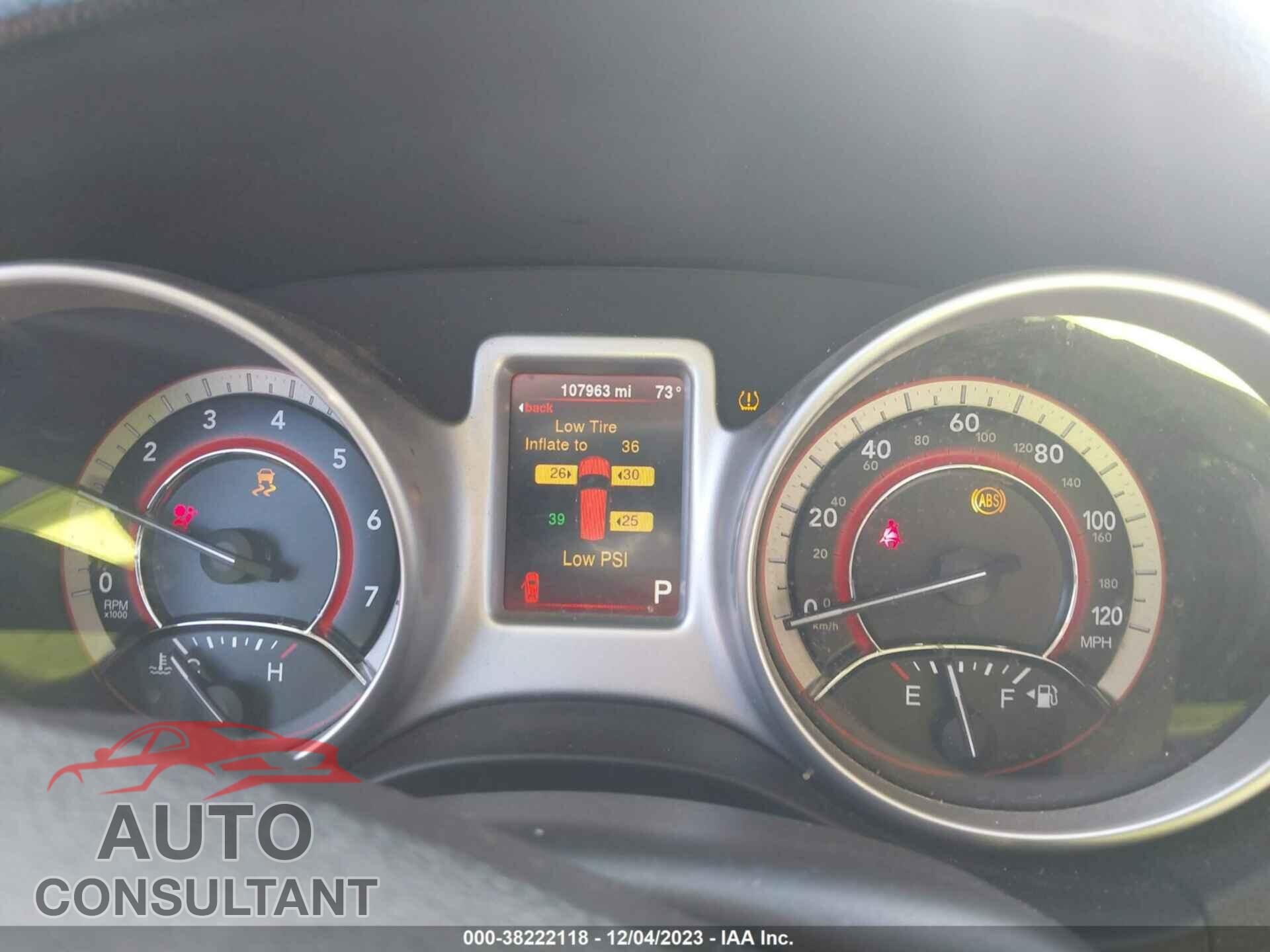 DODGE JOURNEY 2015 - 3C4PDCBG5FT733851