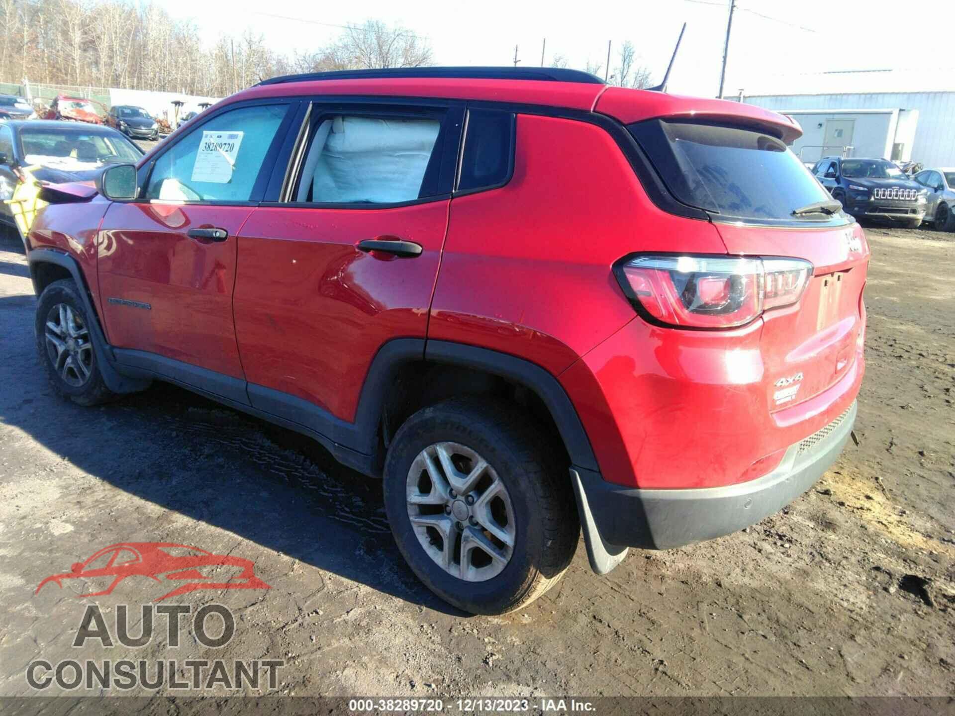 JEEP NEW COMPASS 2017 - 3C4NJDAB8HT667357
