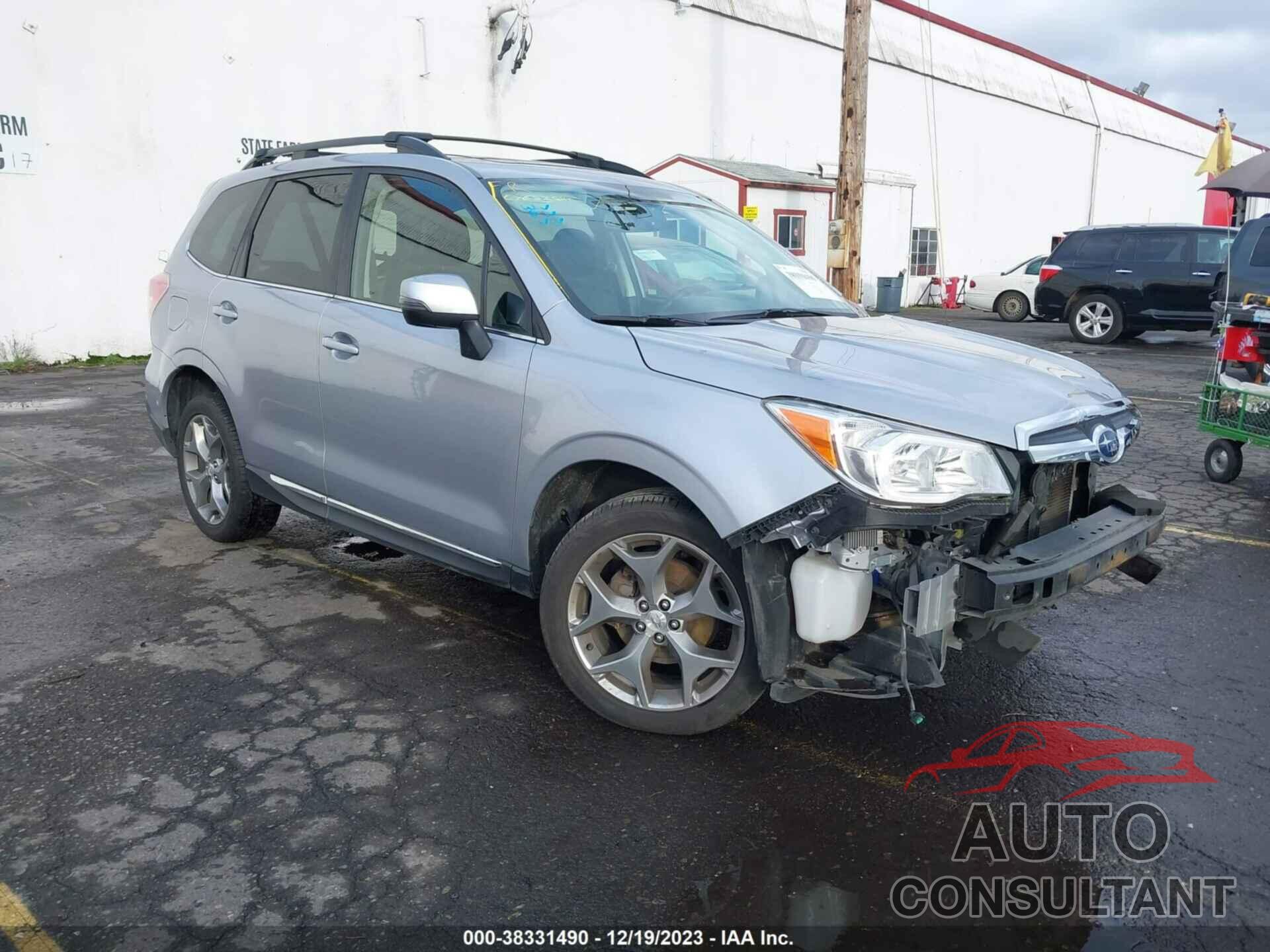 SUBARU FORESTER 2016 - JF2SJAXC9GH566084