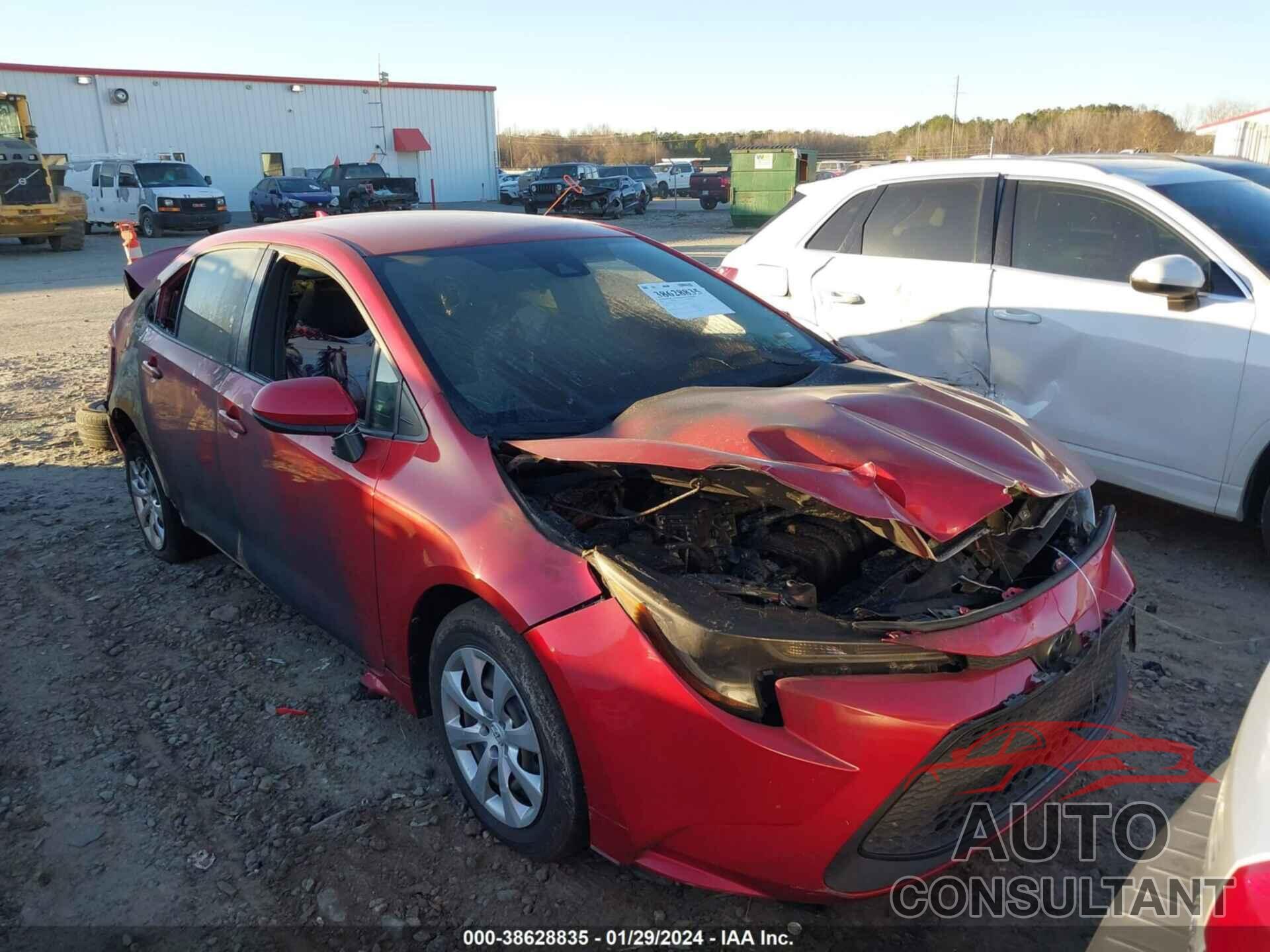 TOYOTA COROLLA 2020 - JTDEPRAE0LJ015936