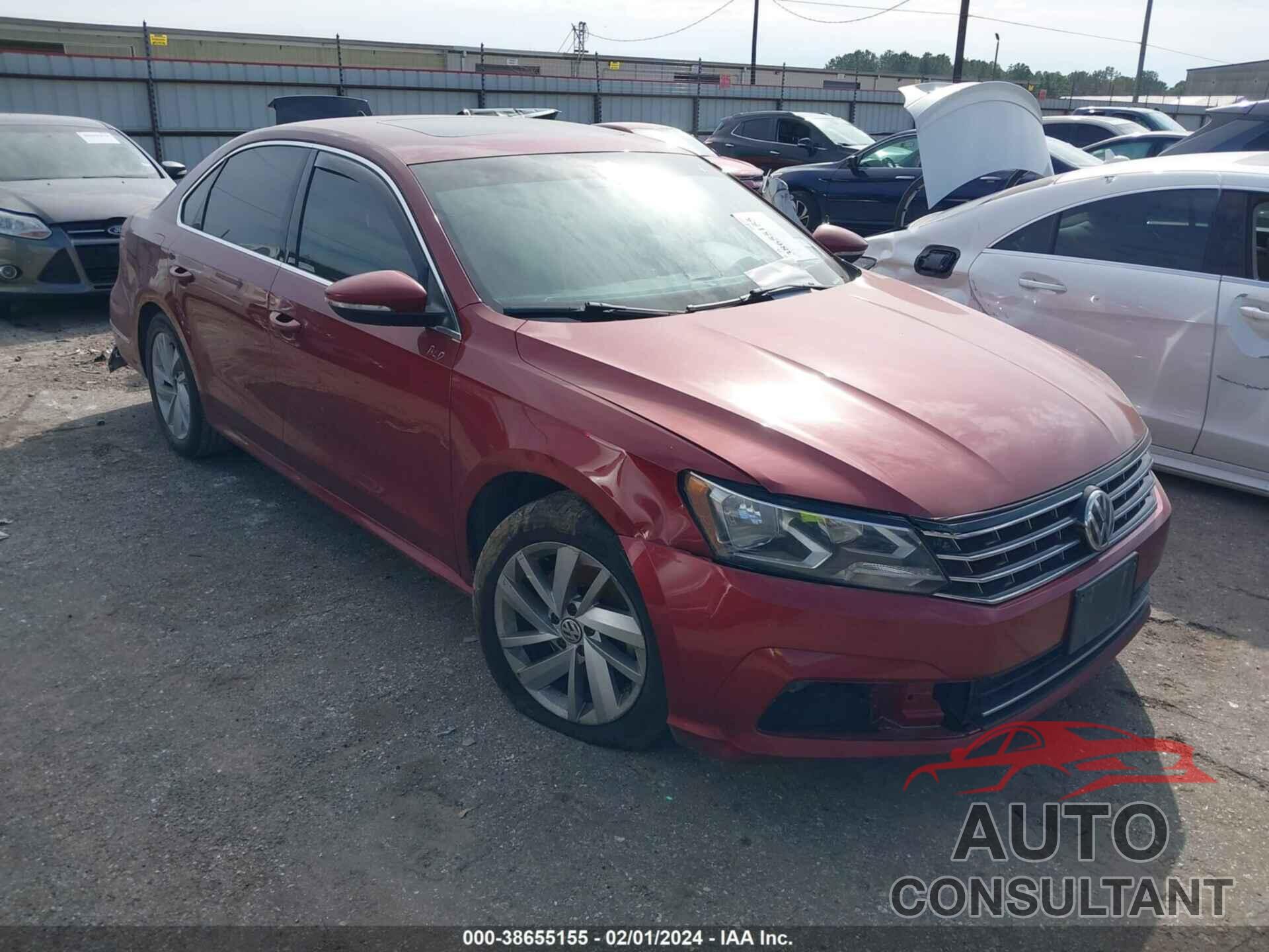 VOLKSWAGEN PASSAT 2018 - 1VWBA7A35JC019714