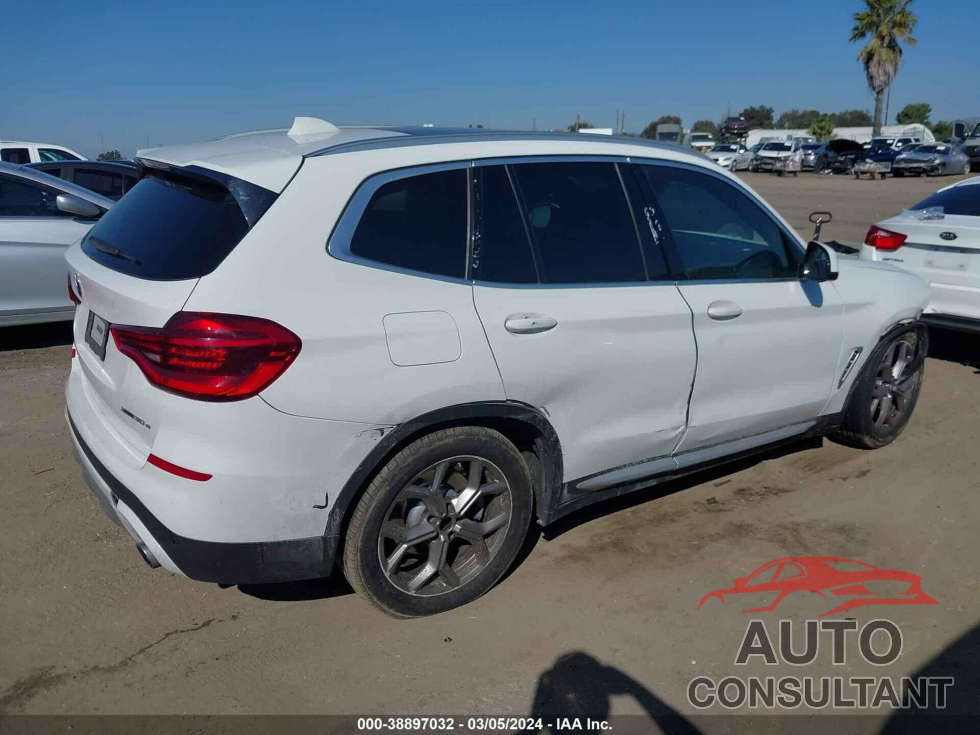 BMW X3 PHEV 2021 - 5UXTS1C0XM9F54223