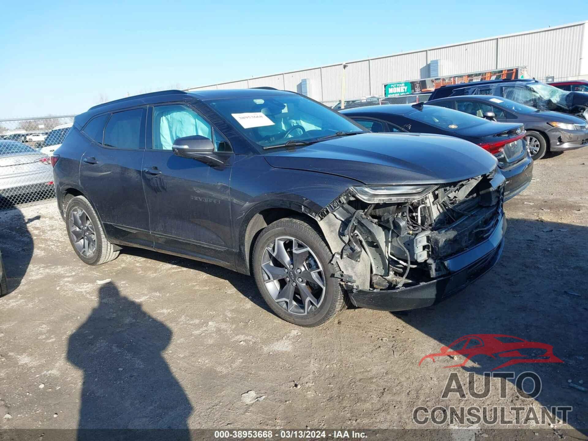 CHEVROLET BLAZER 2021 - 3GNKBERS6MS558509