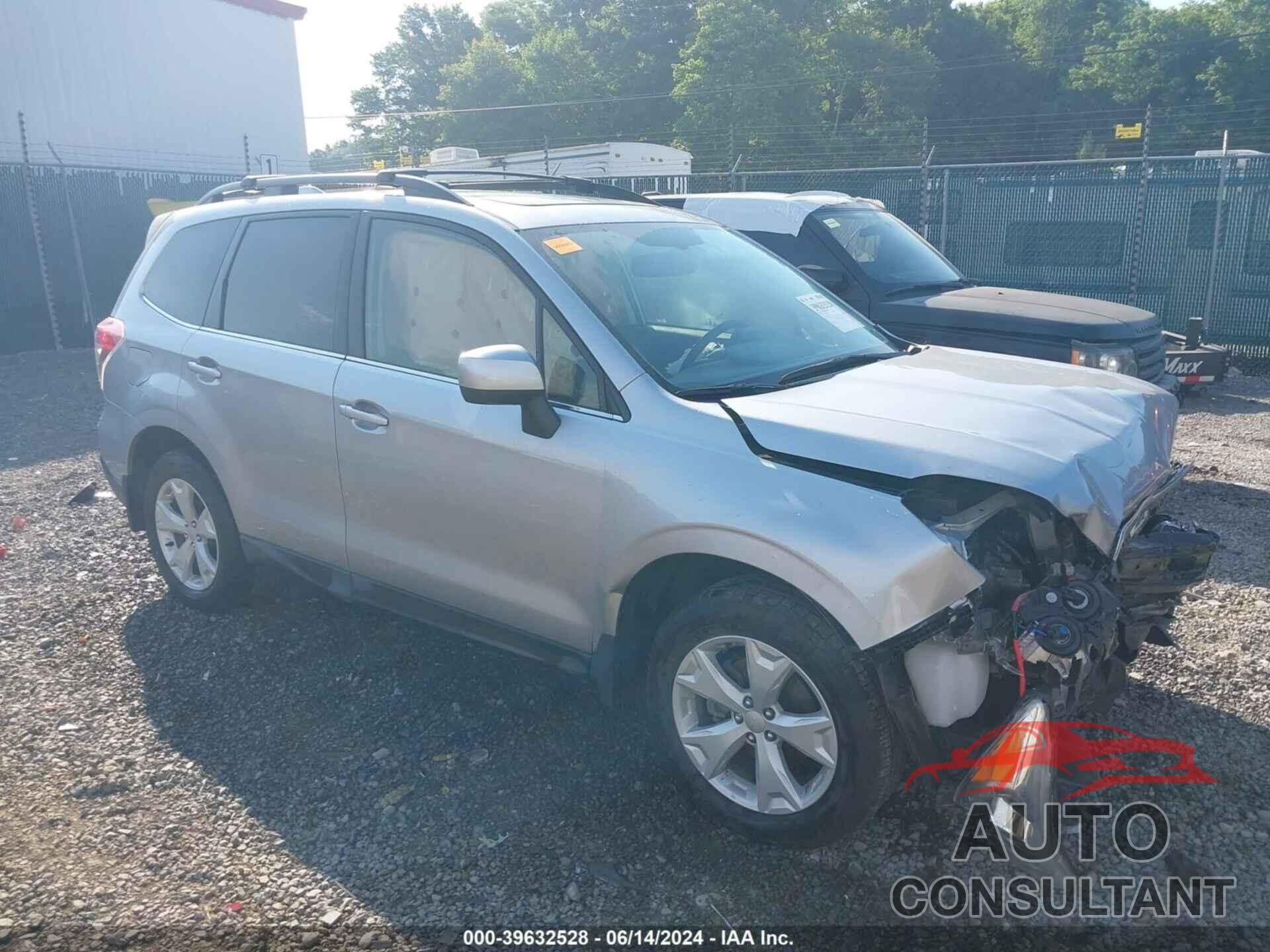 SUBARU FORESTER 2016 - JF2SJAHC9GH448194