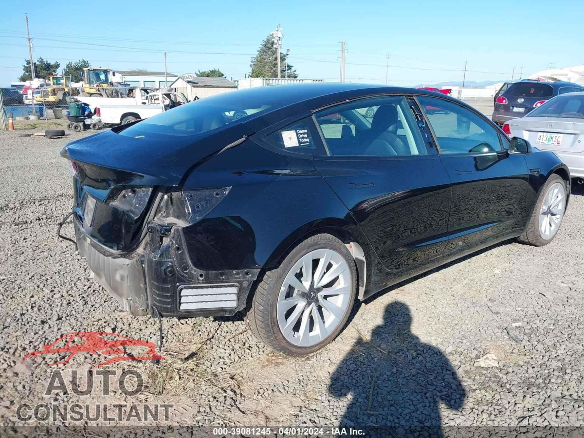 TESLA MODEL 3 2021 - 5YJ3E1EAXMF922062