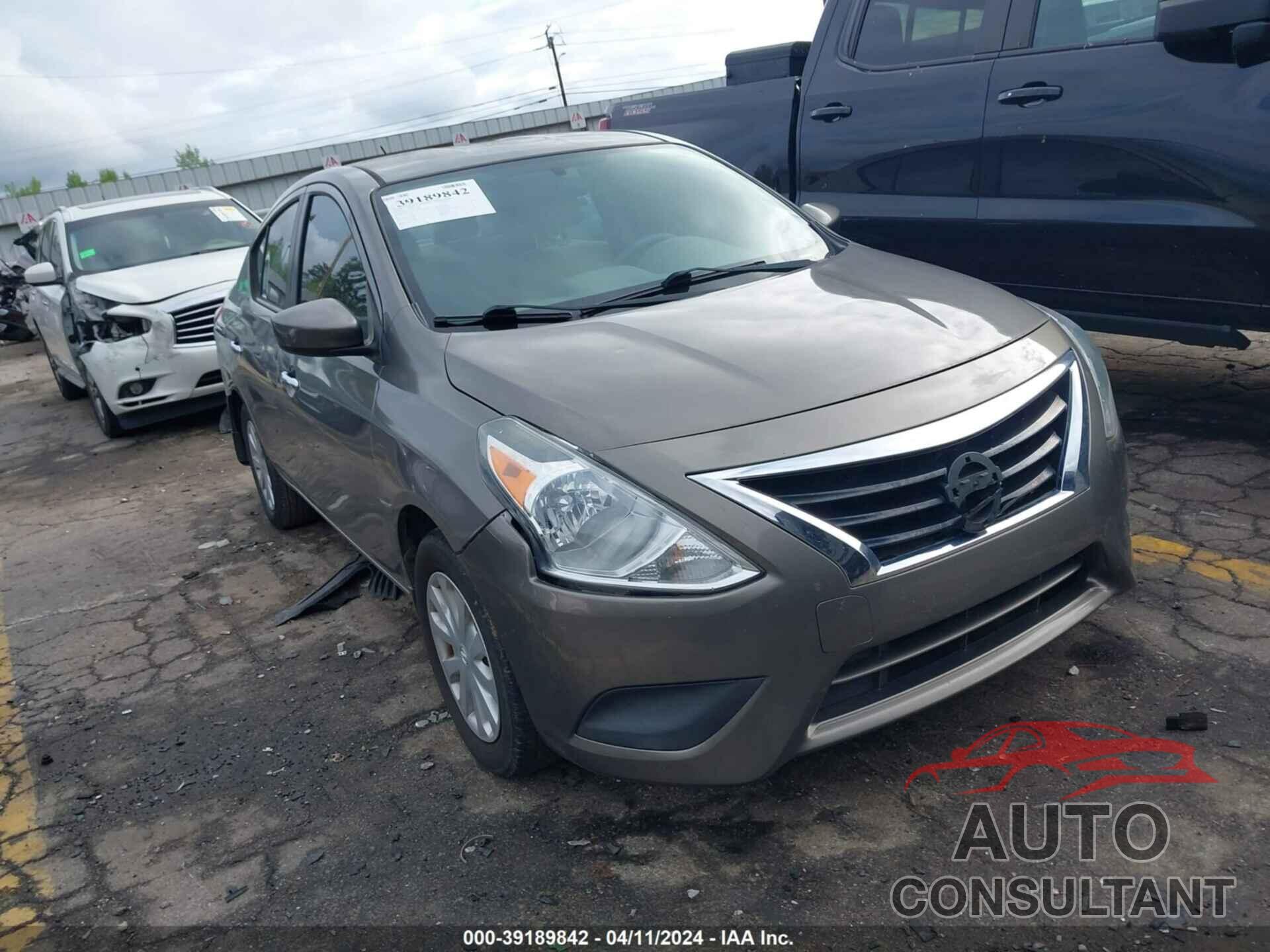 NISSAN VERSA 2016 - 3N1CN7AP4GL828667