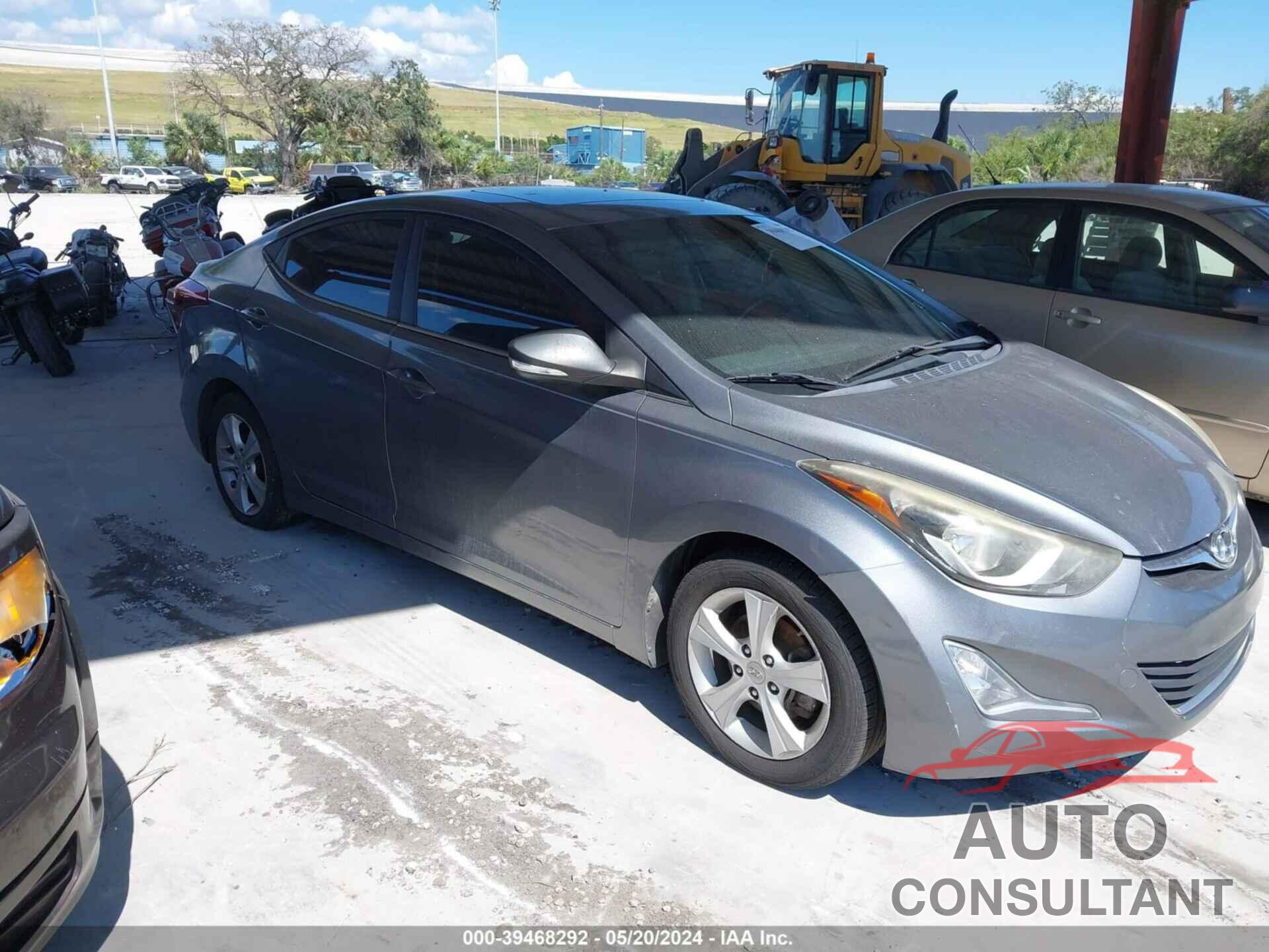 HYUNDAI ELANTRA 2016 - KMHDH4AE2GU645405