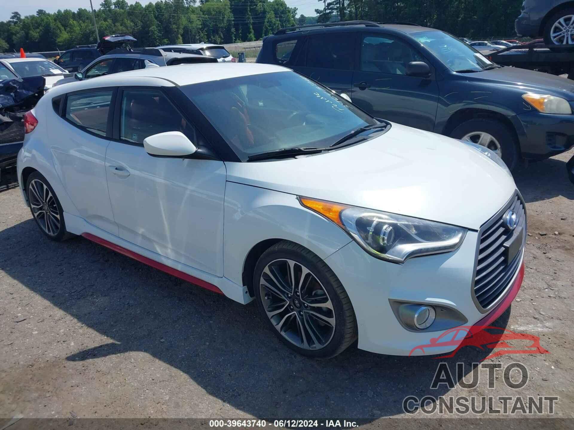 HYUNDAI VELOSTER 2016 - KMHTC6AE3GU266967