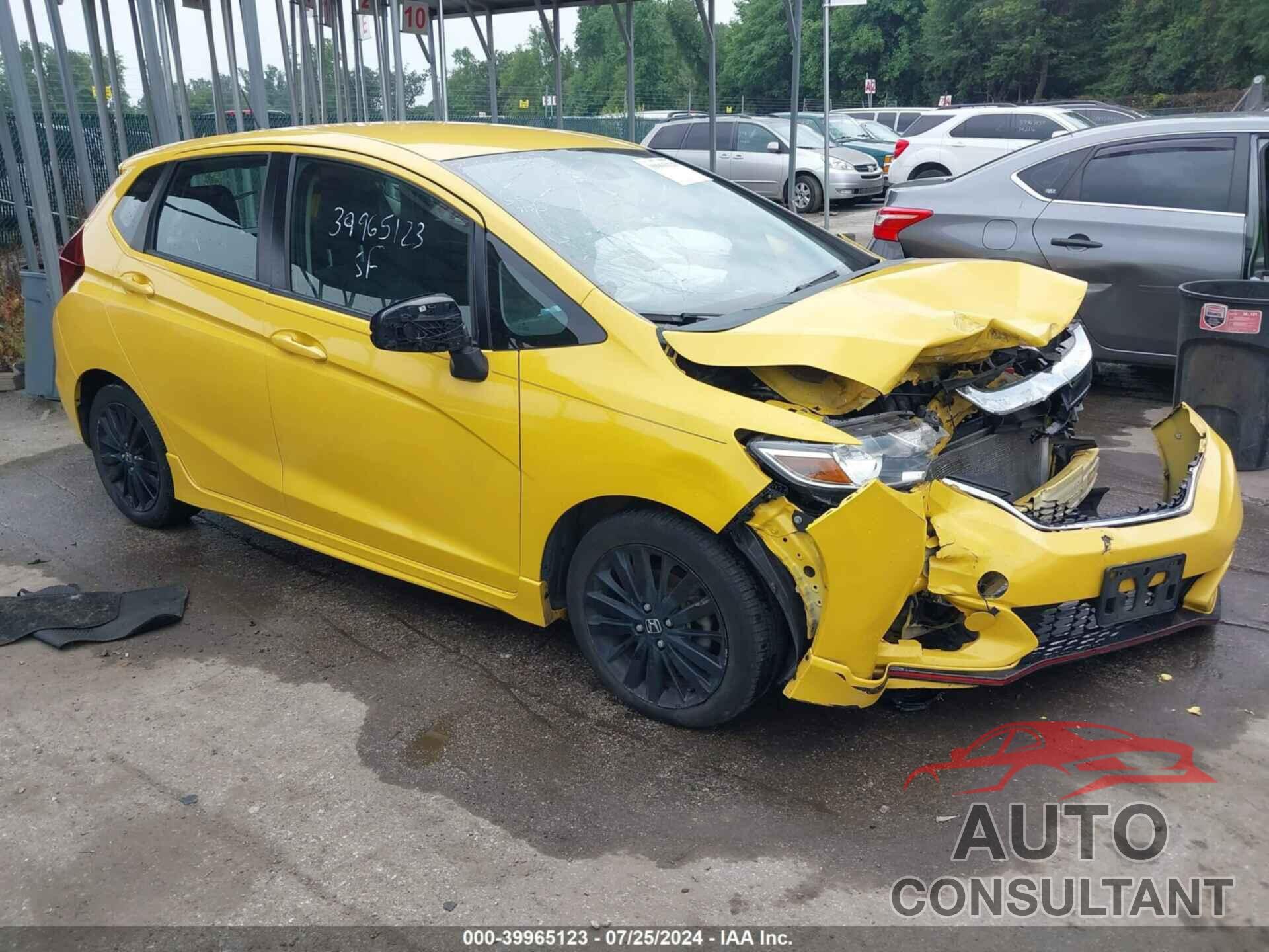 HONDA FIT 2019 - 3HGGK5H61KM718432