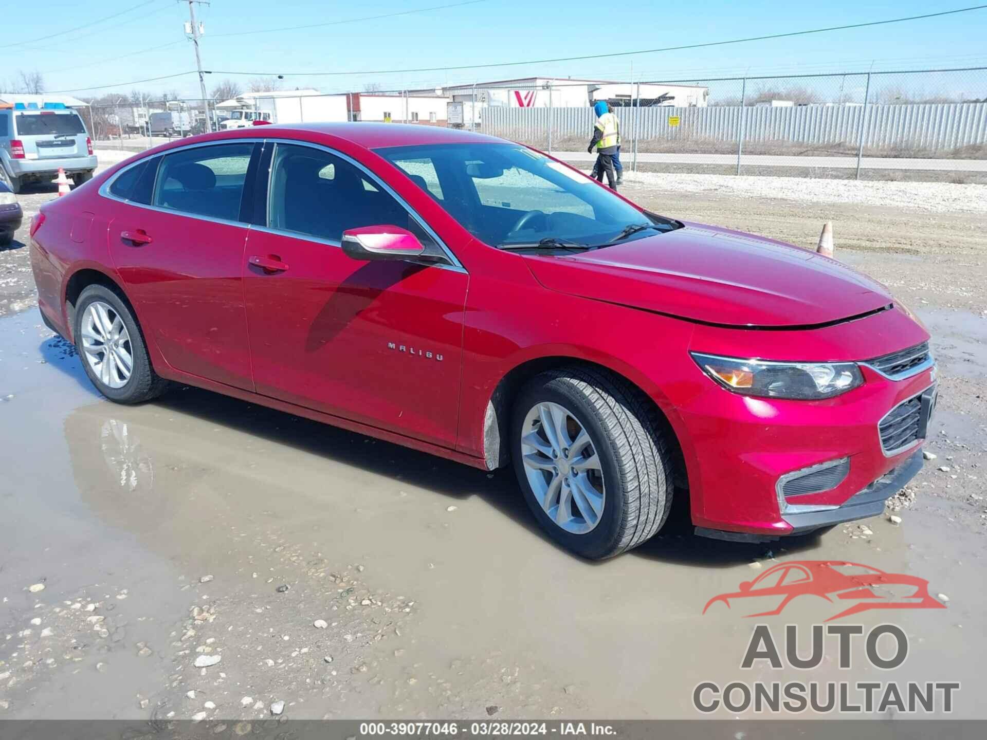 CHEVROLET MALIBU 2016 - 1G1ZE5ST6GF297014